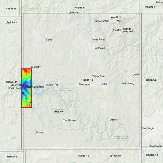 Pindari 1m Digital Elevation Model (H5605-12)