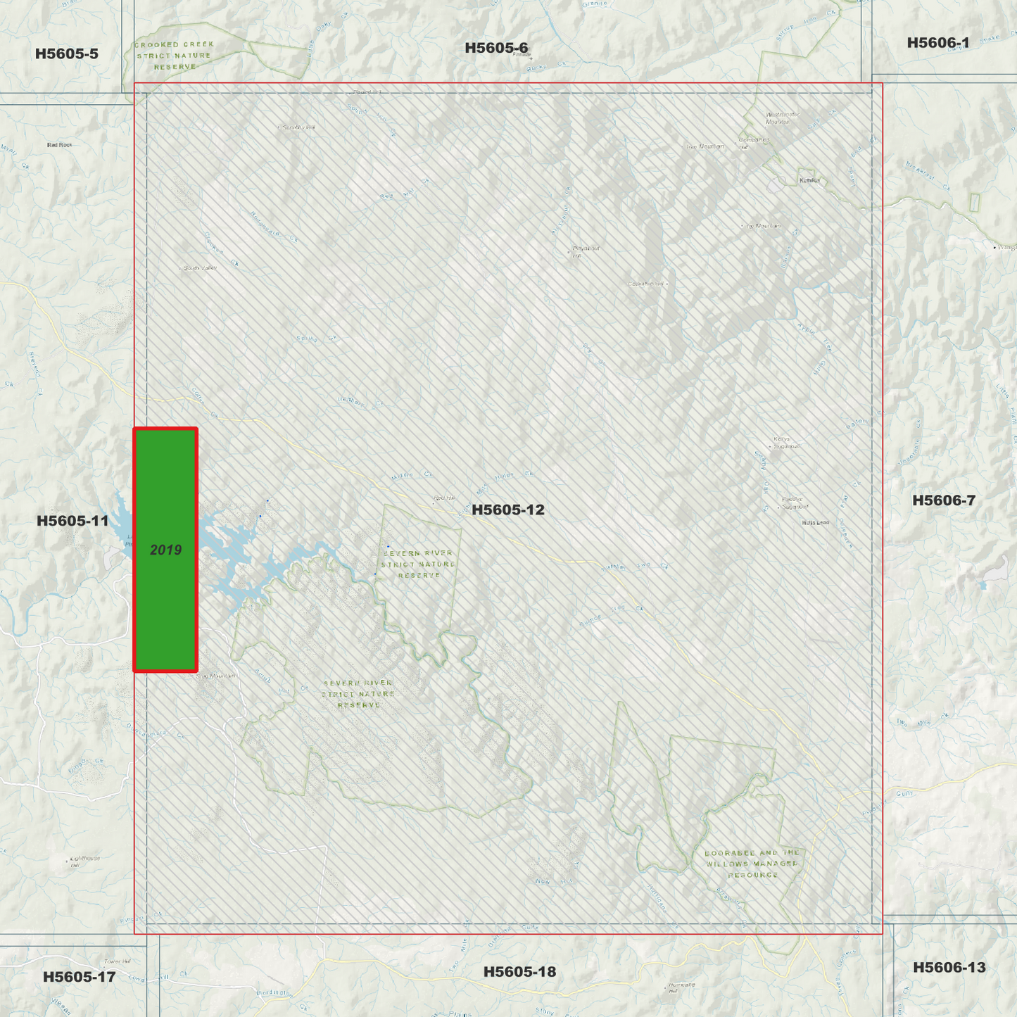 Pindari 1m Digital Elevation Model (H5605-12)