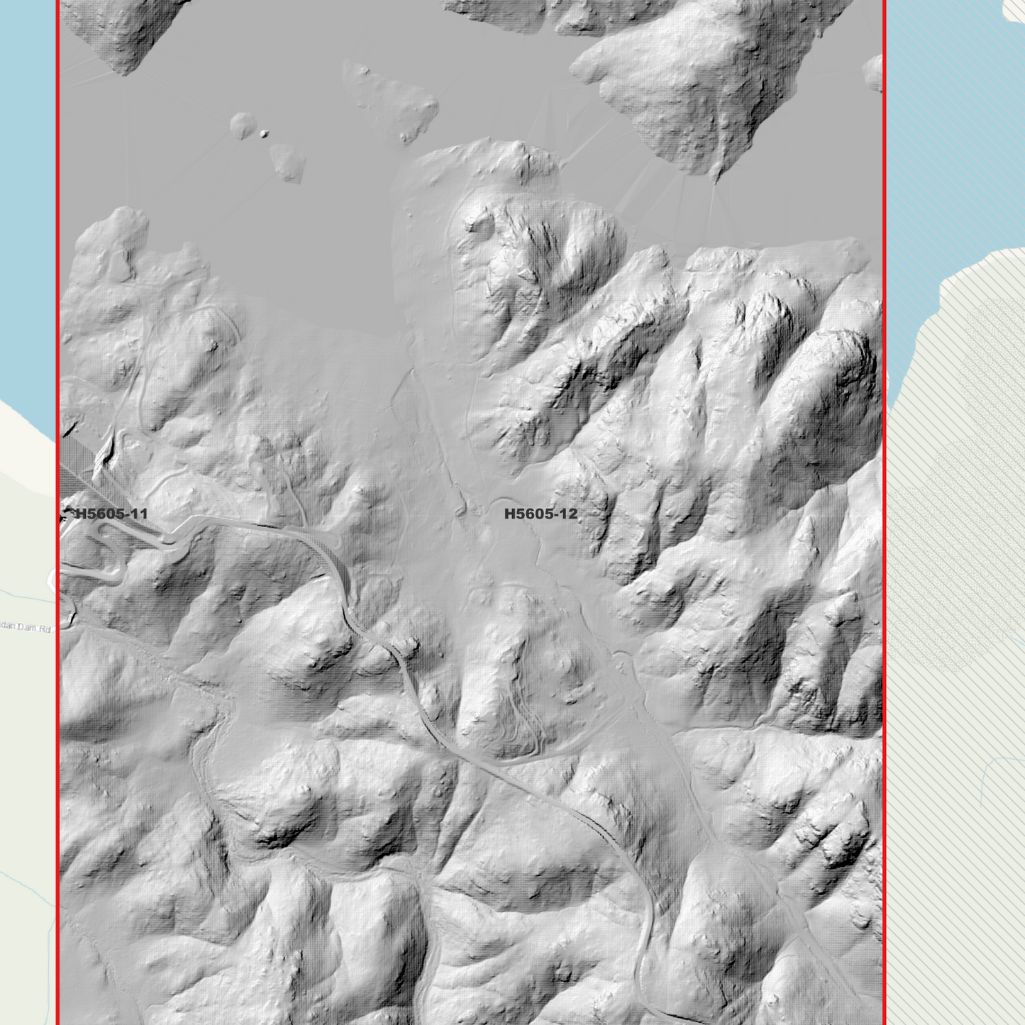 Pindari 1m Digital Elevation Model (H5605-12)