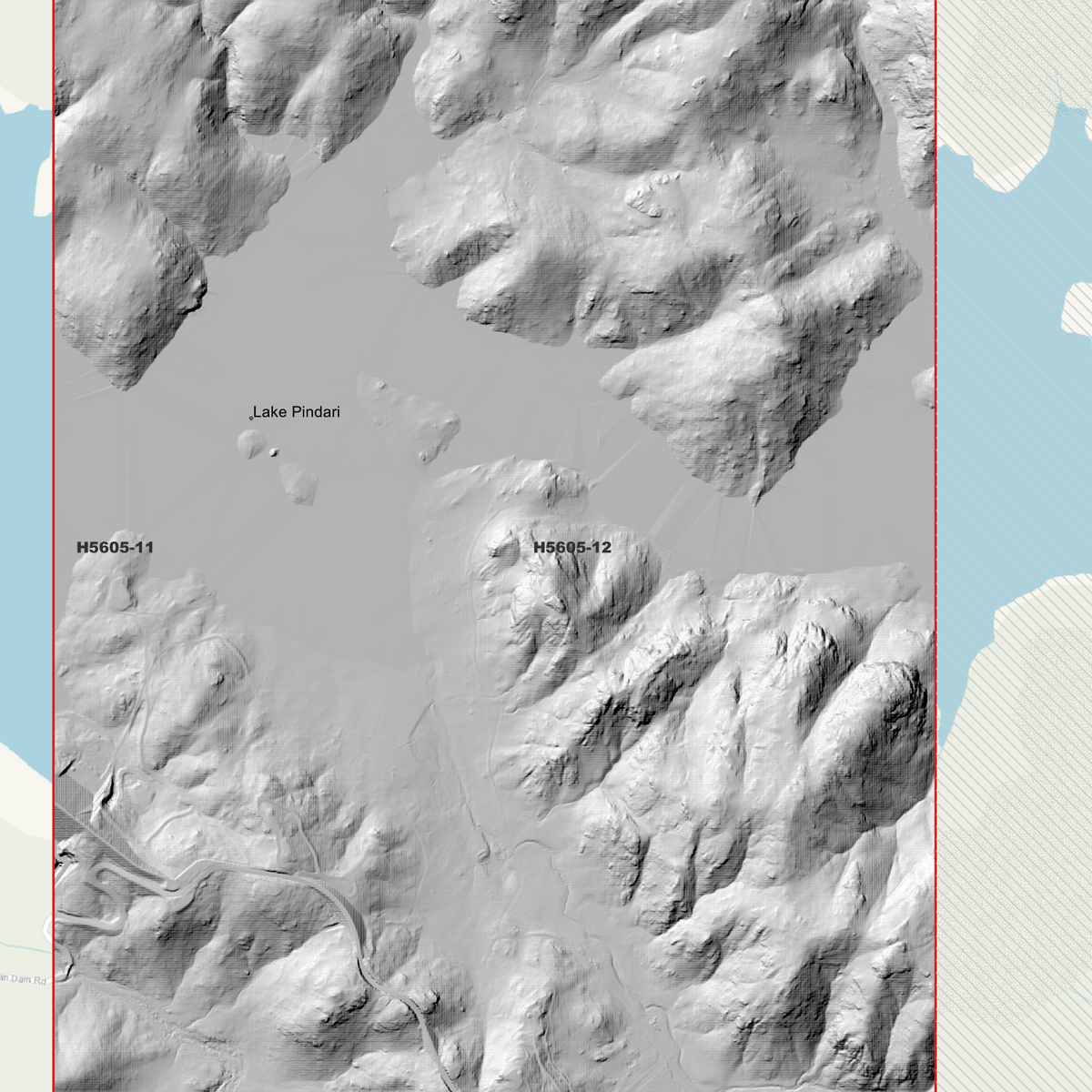 Pindari 1m & 5m Digital Elevation Models (H5605-12)