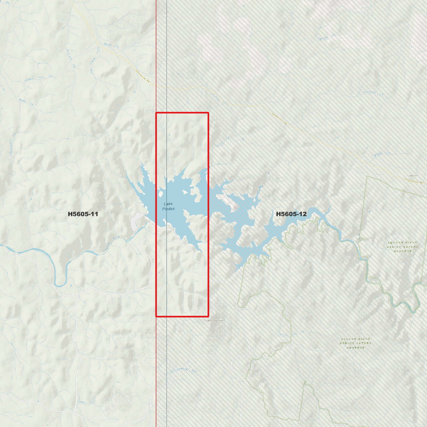 Pindari 1m Digital Elevation Model (H5605-12)