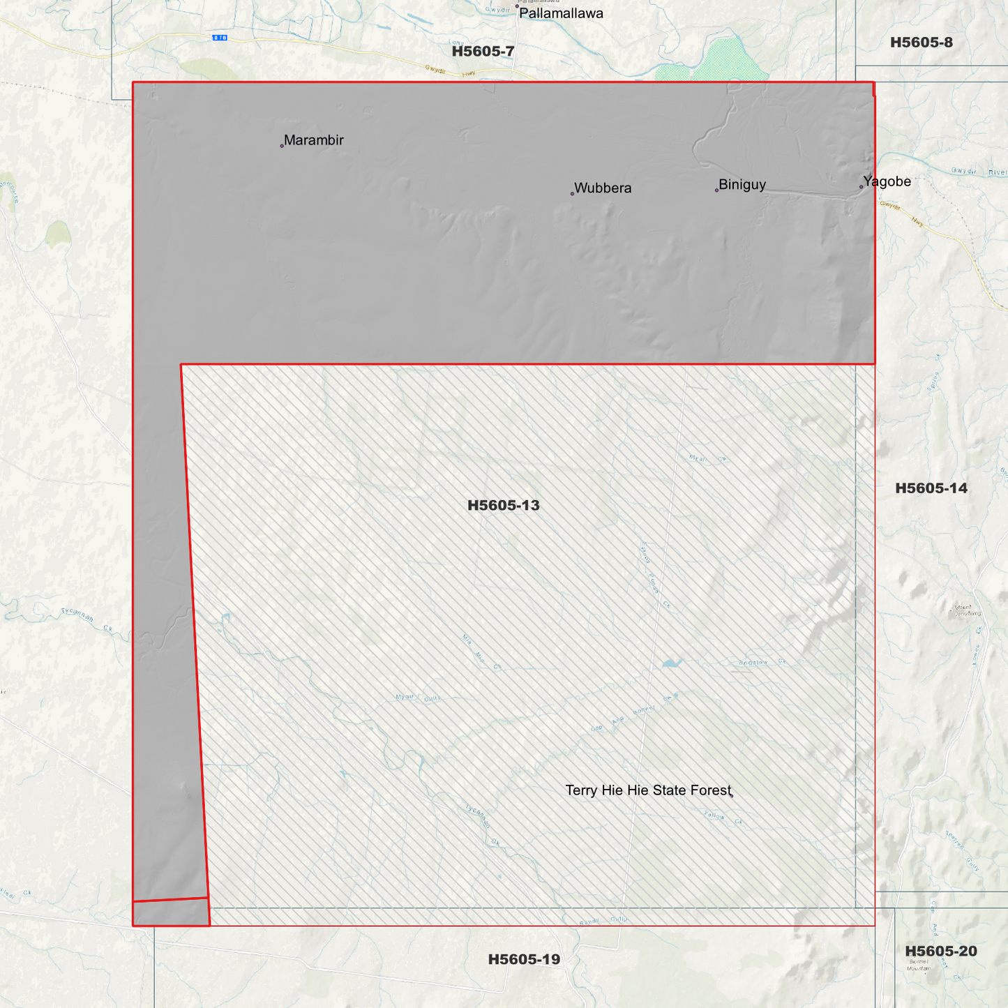 Biniguy 1m Digital Elevation Model (H5605-13)