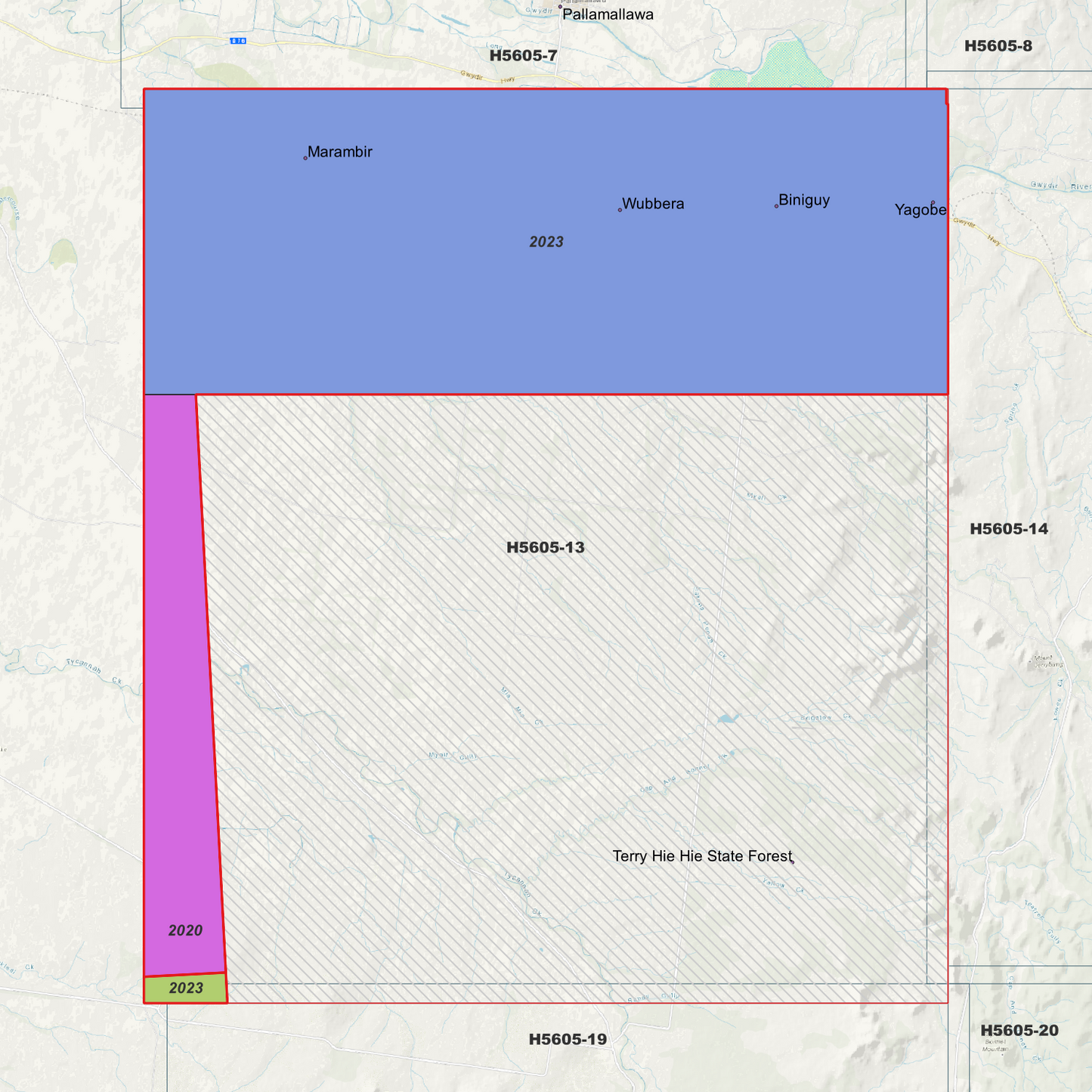 Biniguy 1m Digital Elevation Model (H5605-13)