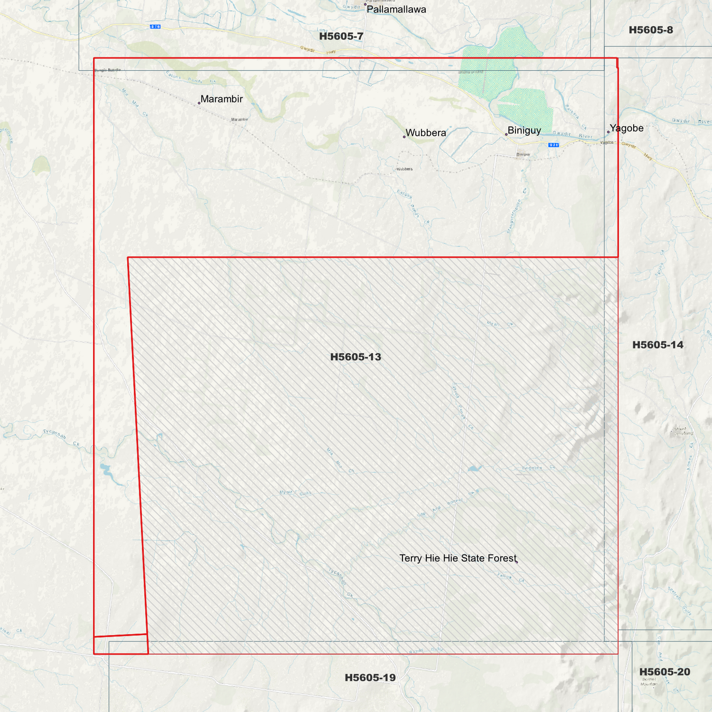 Biniguy 1m Digital Elevation Model (H5605-13)