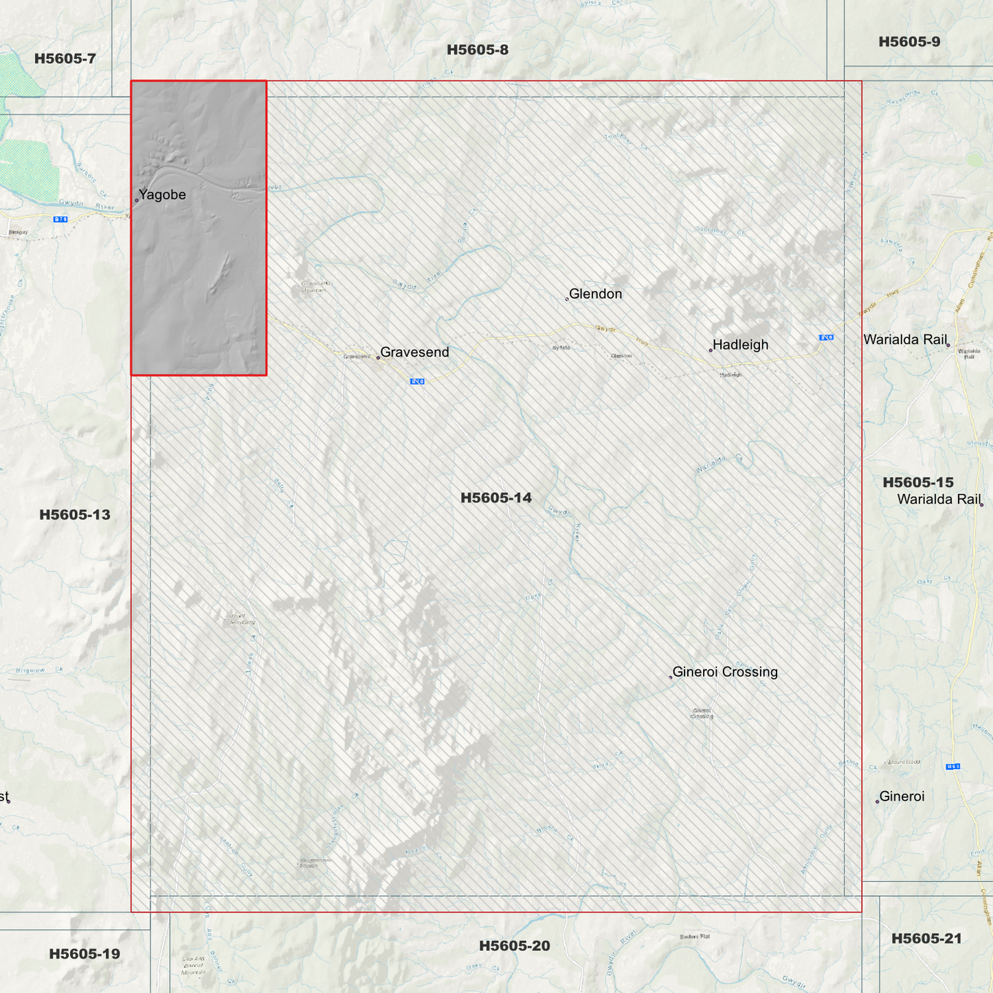 Glendon 1m Digital Elevation Model (H5605-14)