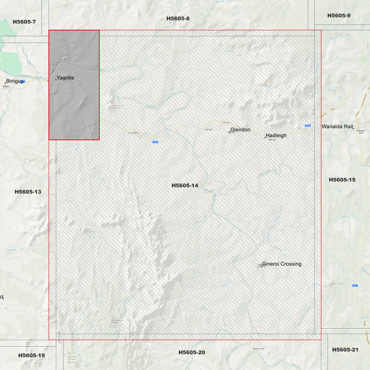Glendon 1m, 2m & 5m Digital Elevation Models (H5605-14)