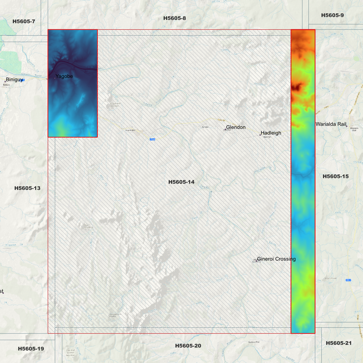 Glendon 1m, 2m & 5m Digital Elevation Models (H5605-14)