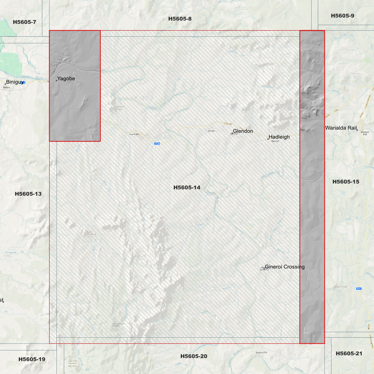 Glendon 1m, 2m & 5m Digital Elevation Models (H5605-14)