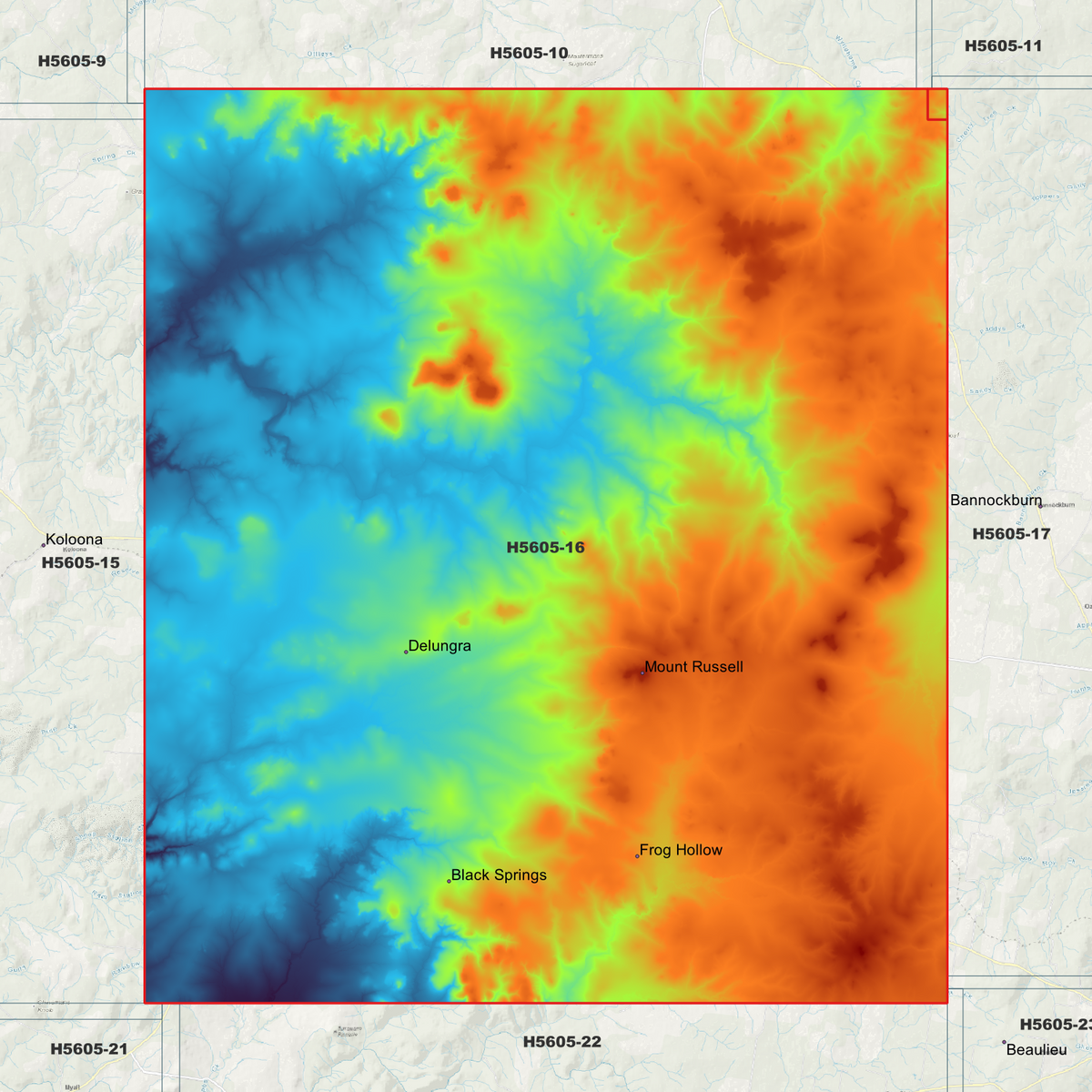 Gragin 2m Digital Elevation Models (H5605-16)