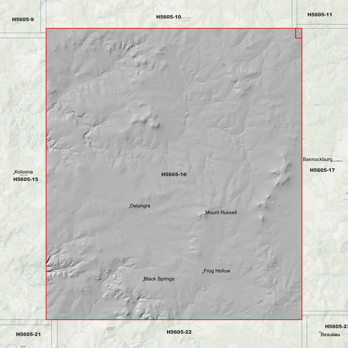 Gragin 2m Digital Elevation Models (H5605-16)