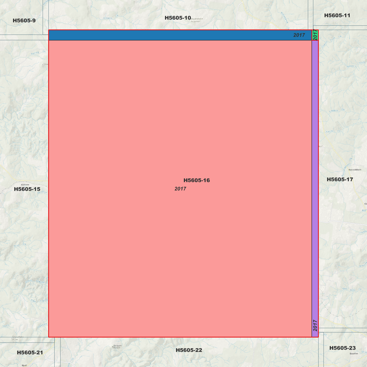 Gragin 2m Digital Elevation Models (H5605-16)