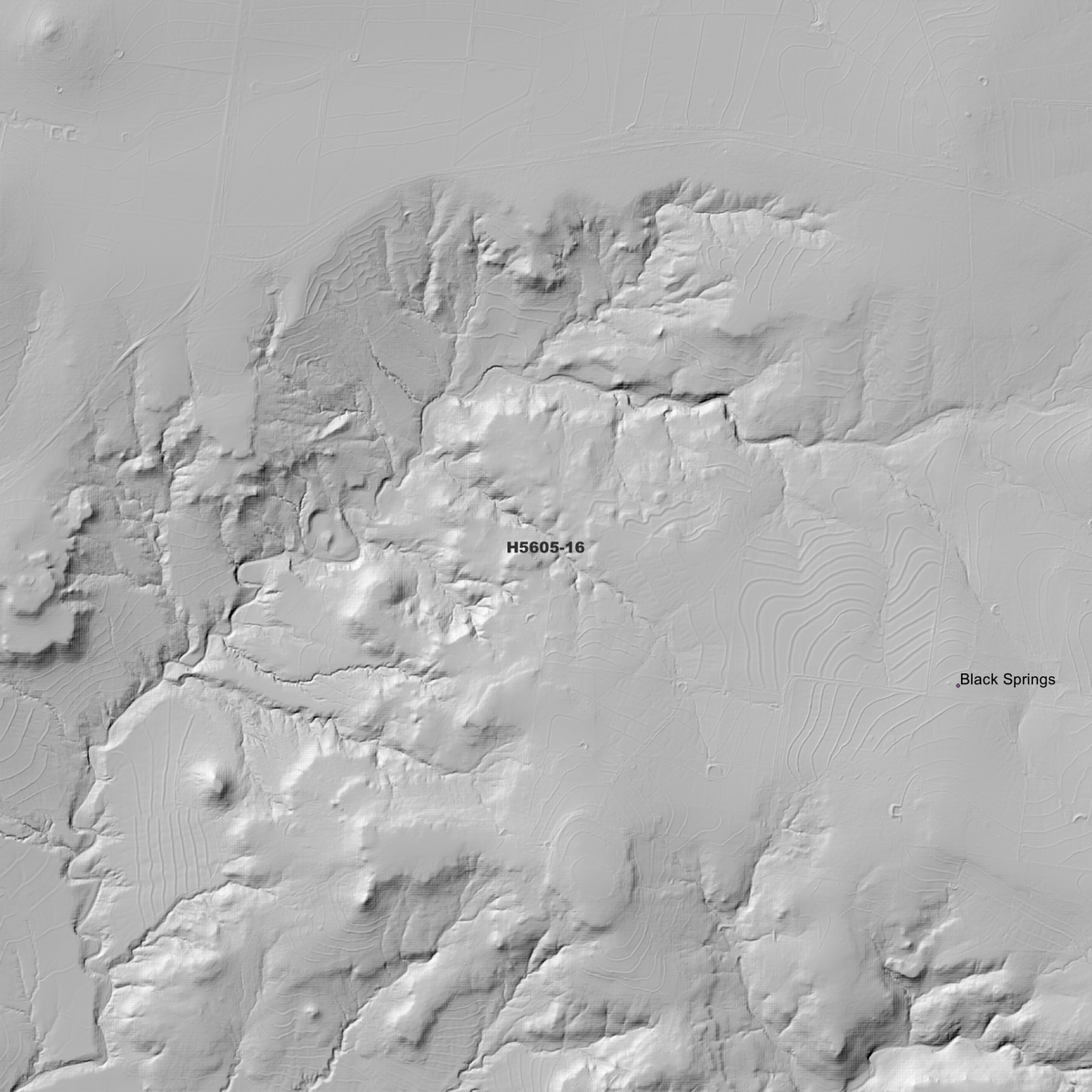 Gragin 2m Digital Elevation Models (H5605-16)