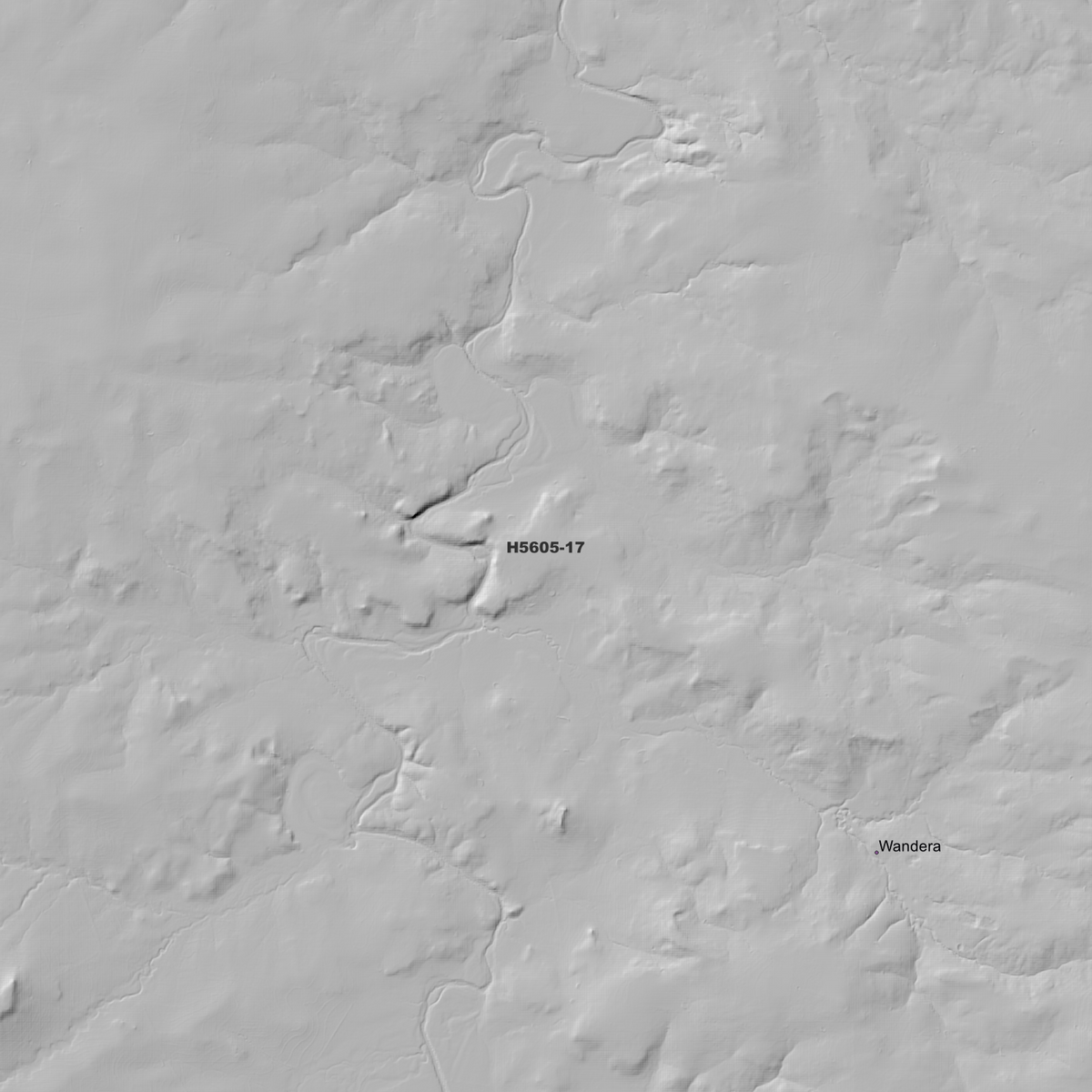 Nullamanna 1m, 2m & 5m Digital Elevation Models (H5605-17)