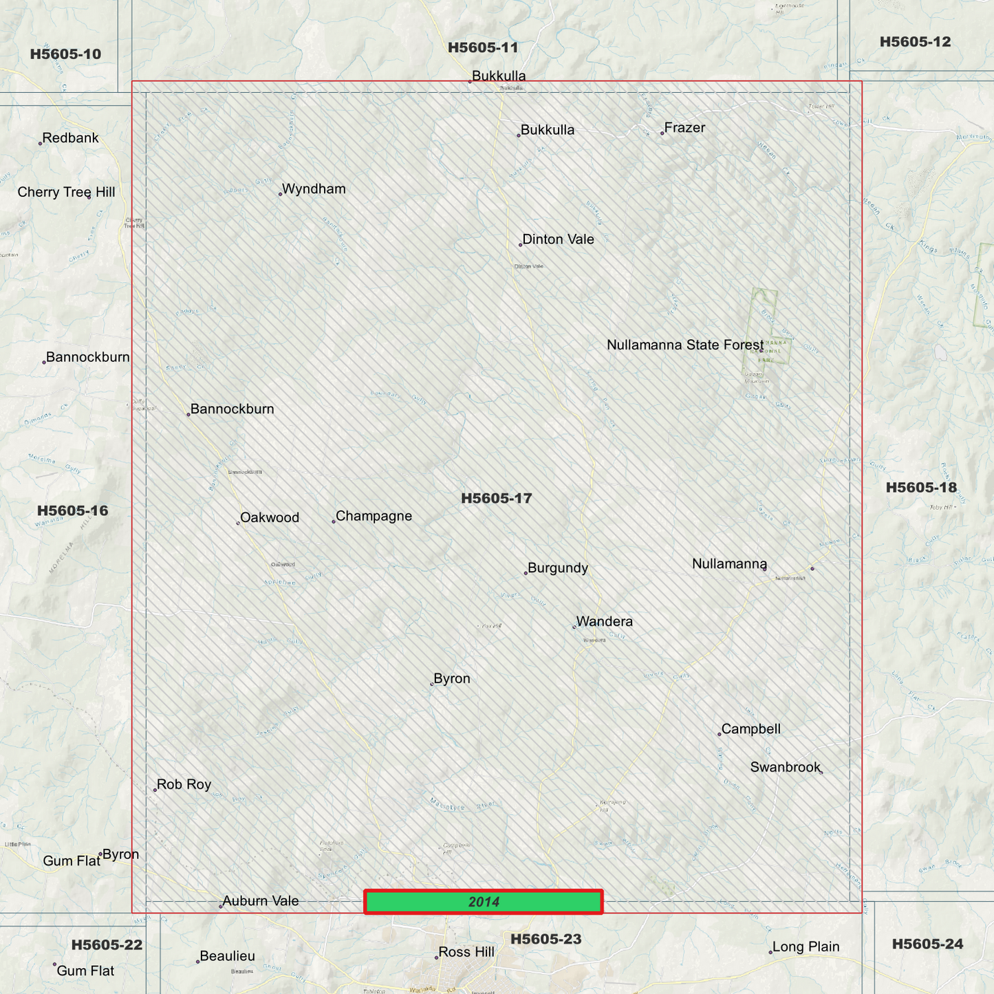 Nullamanna 1m Digital Elevation Model (H5605-17)