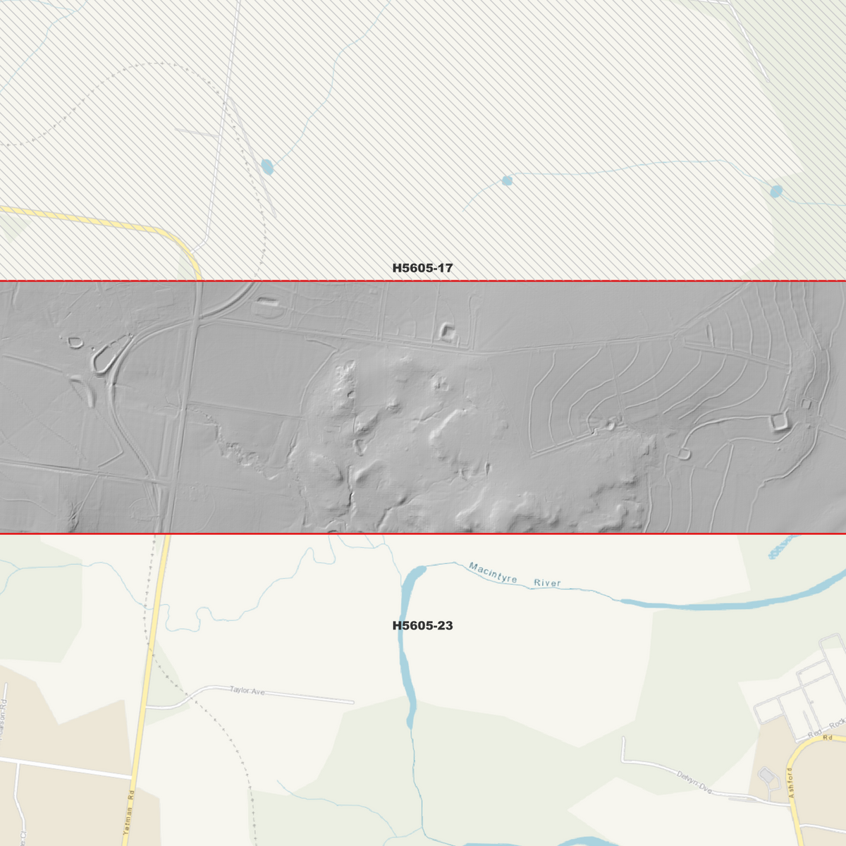 Nullamanna 1m, 2m & 5m Digital Elevation Models (H5605-17)
