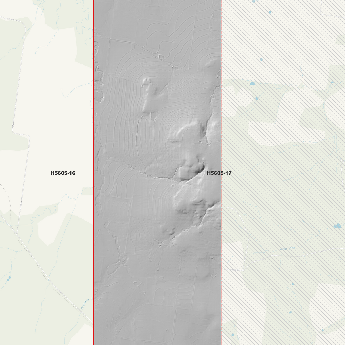 Nullamanna 1m, 2m & 5m Digital Elevation Models (H5605-17)