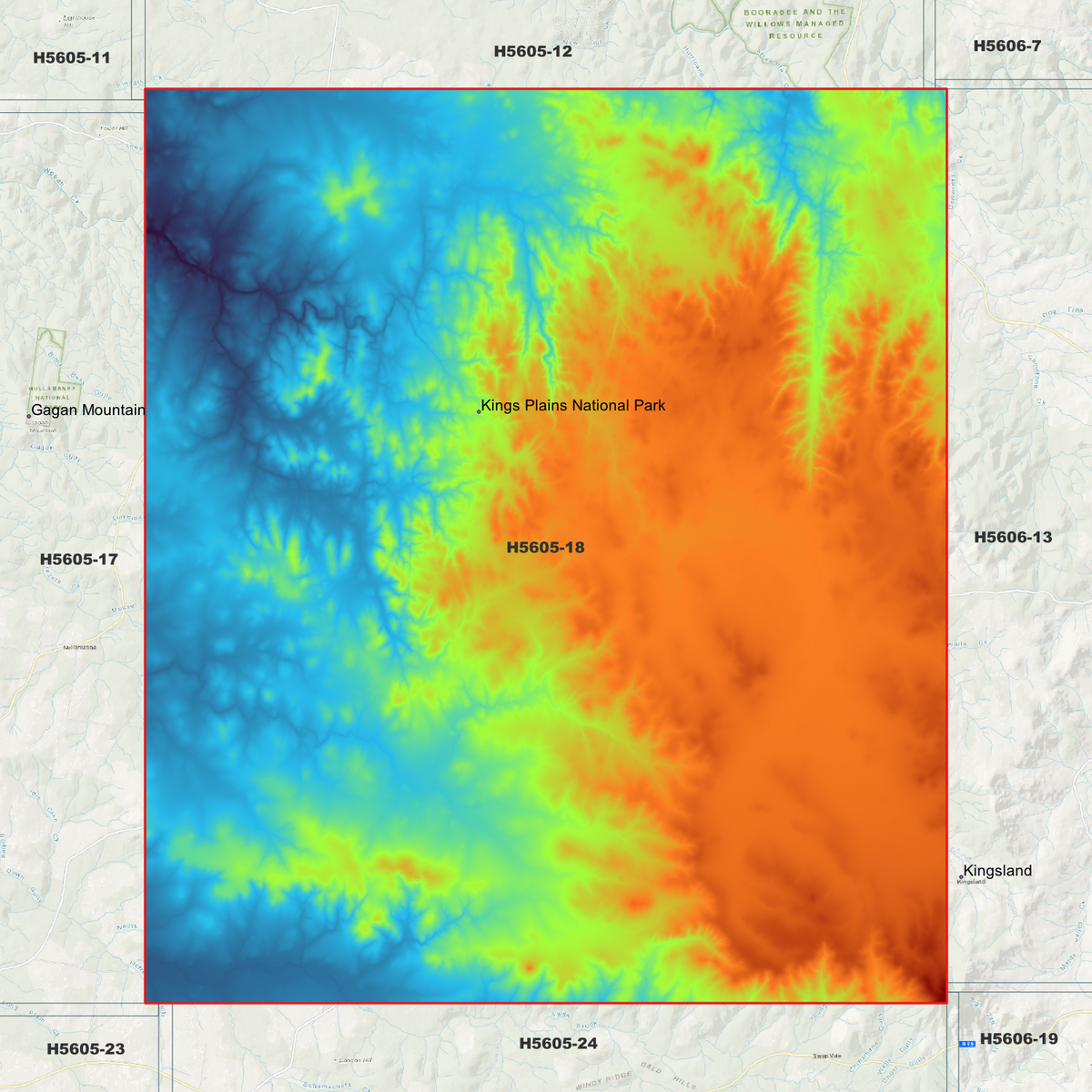 Sapphire 5m Digital Elevation Models (H5605-18)