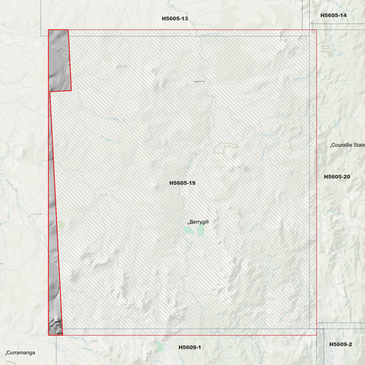 Berrygill 1m & 5m Digital Elevation Models (H5605-19)
