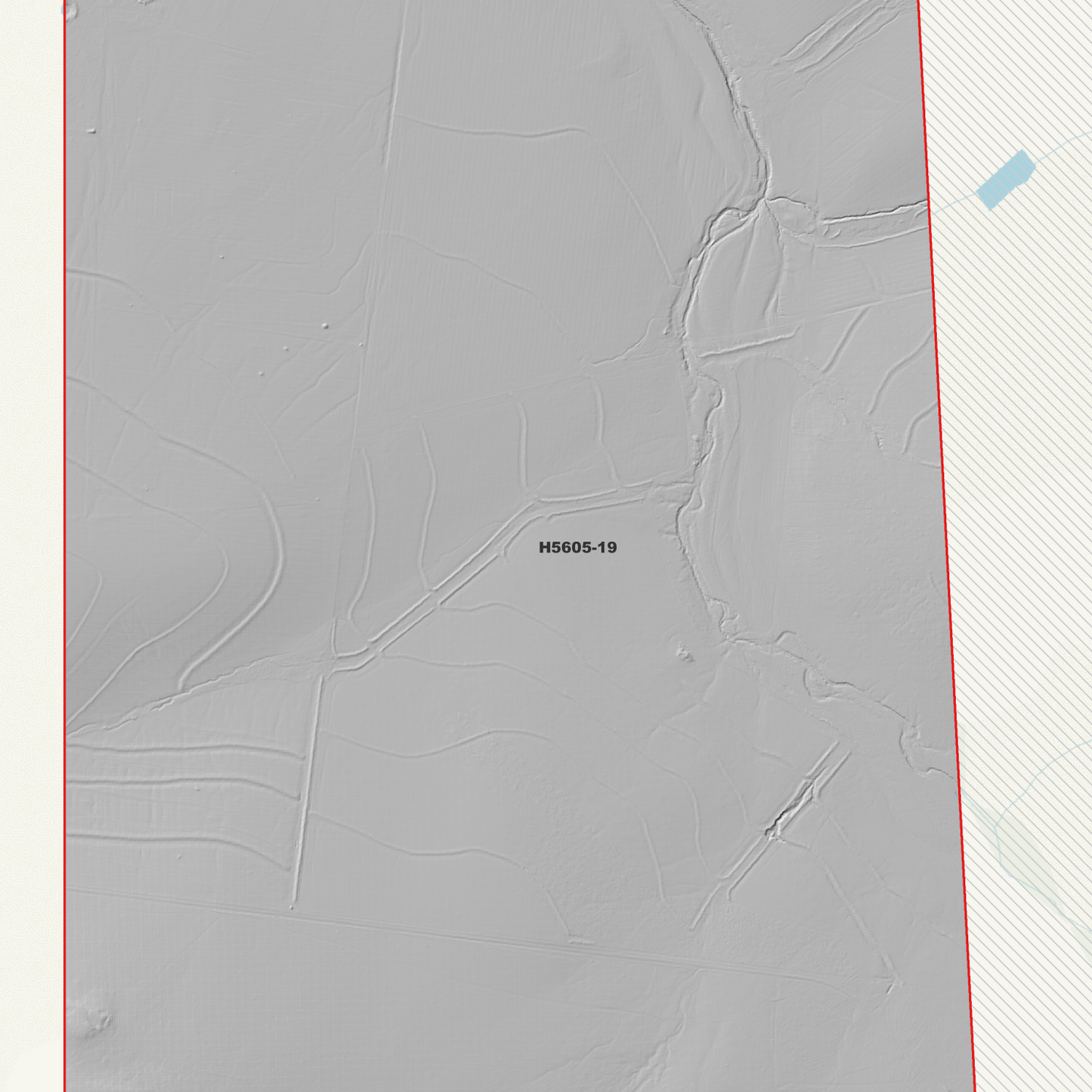 Berrygill 1m Digital Elevation Model (H5605-19)