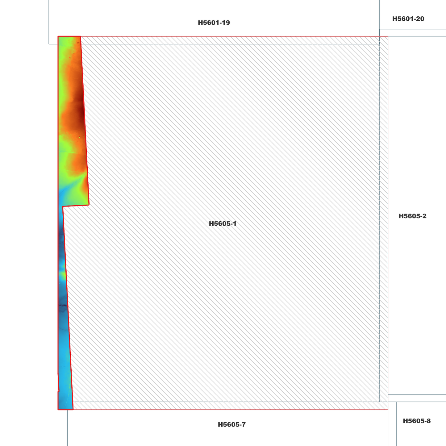 Terlings Camp 1m Digital Elevation Model (H5605-1)