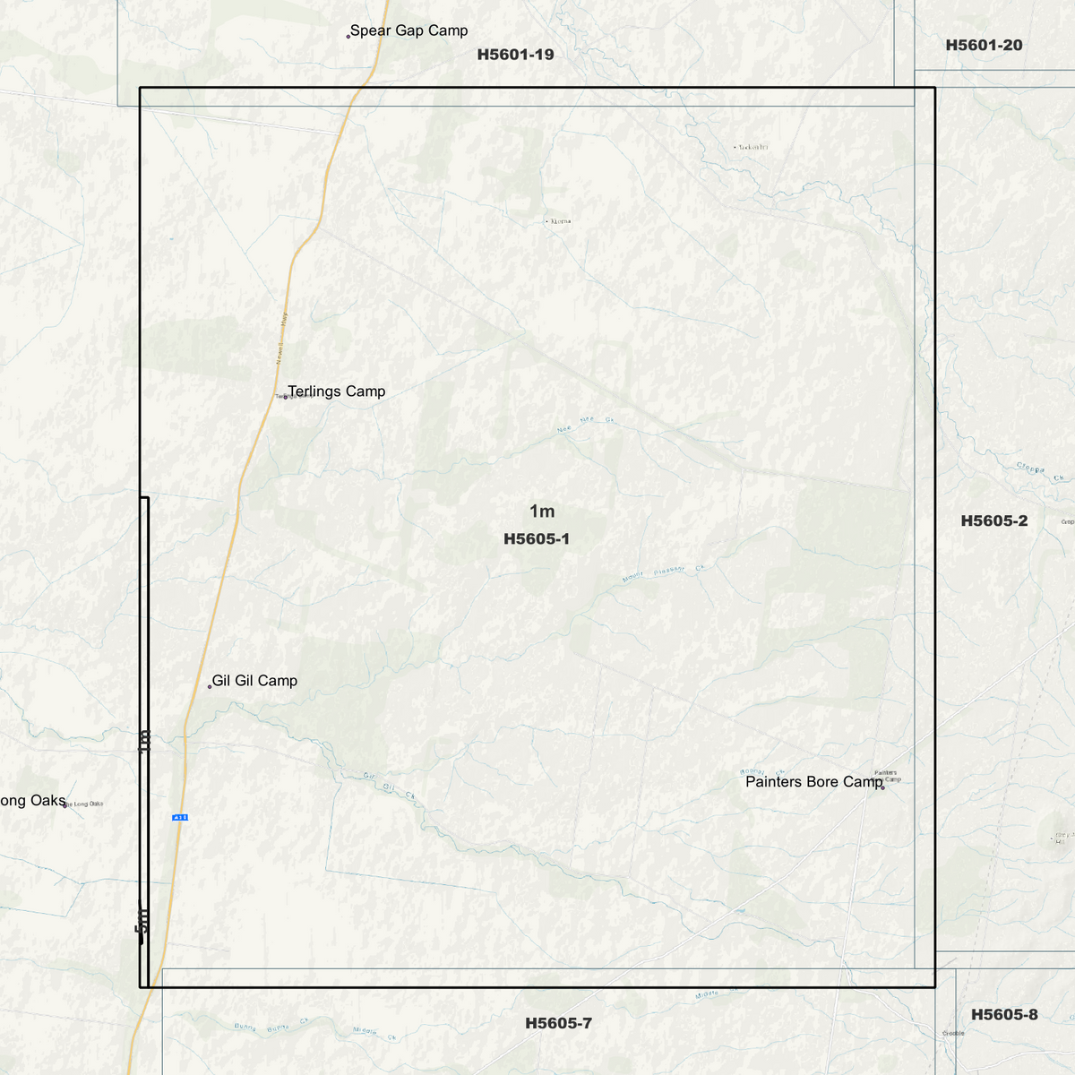 Terlings Camp 1m & 5m Digital Elevation Models (H5605-1)