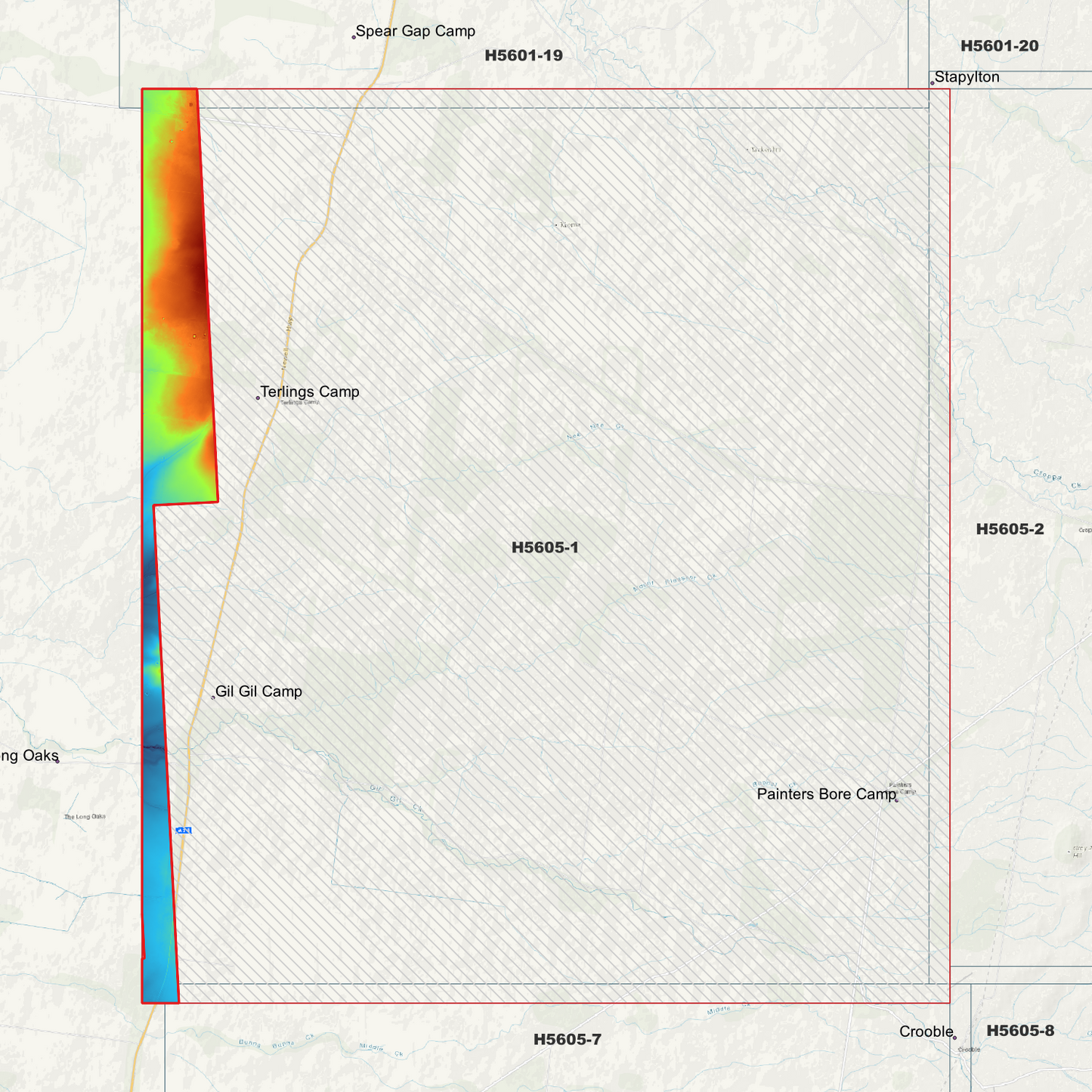 Terlings Camp 1m Digital Elevation Model (H5605-1)