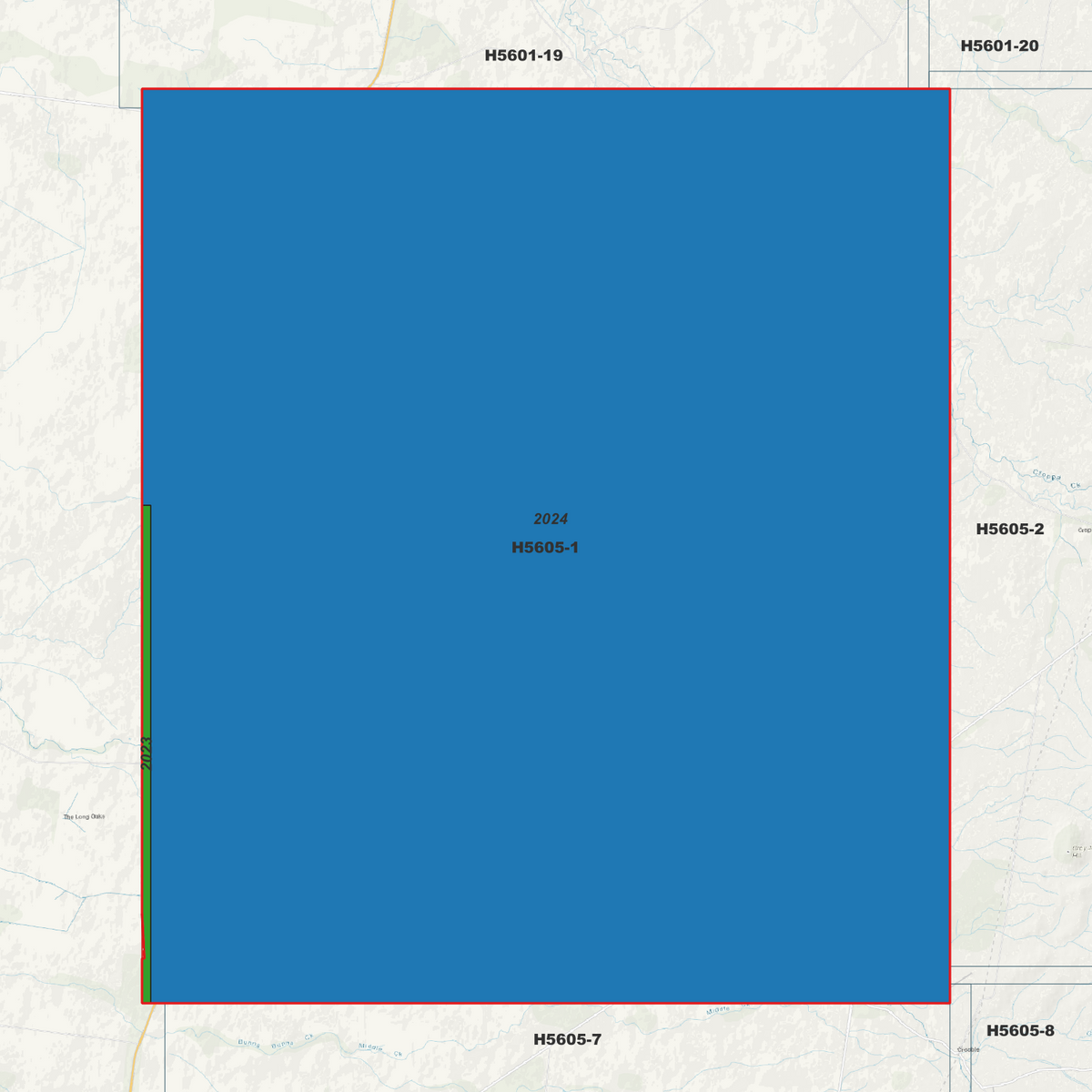 Terlings Camp 1m & 5m Digital Elevation Models (H5605-1)