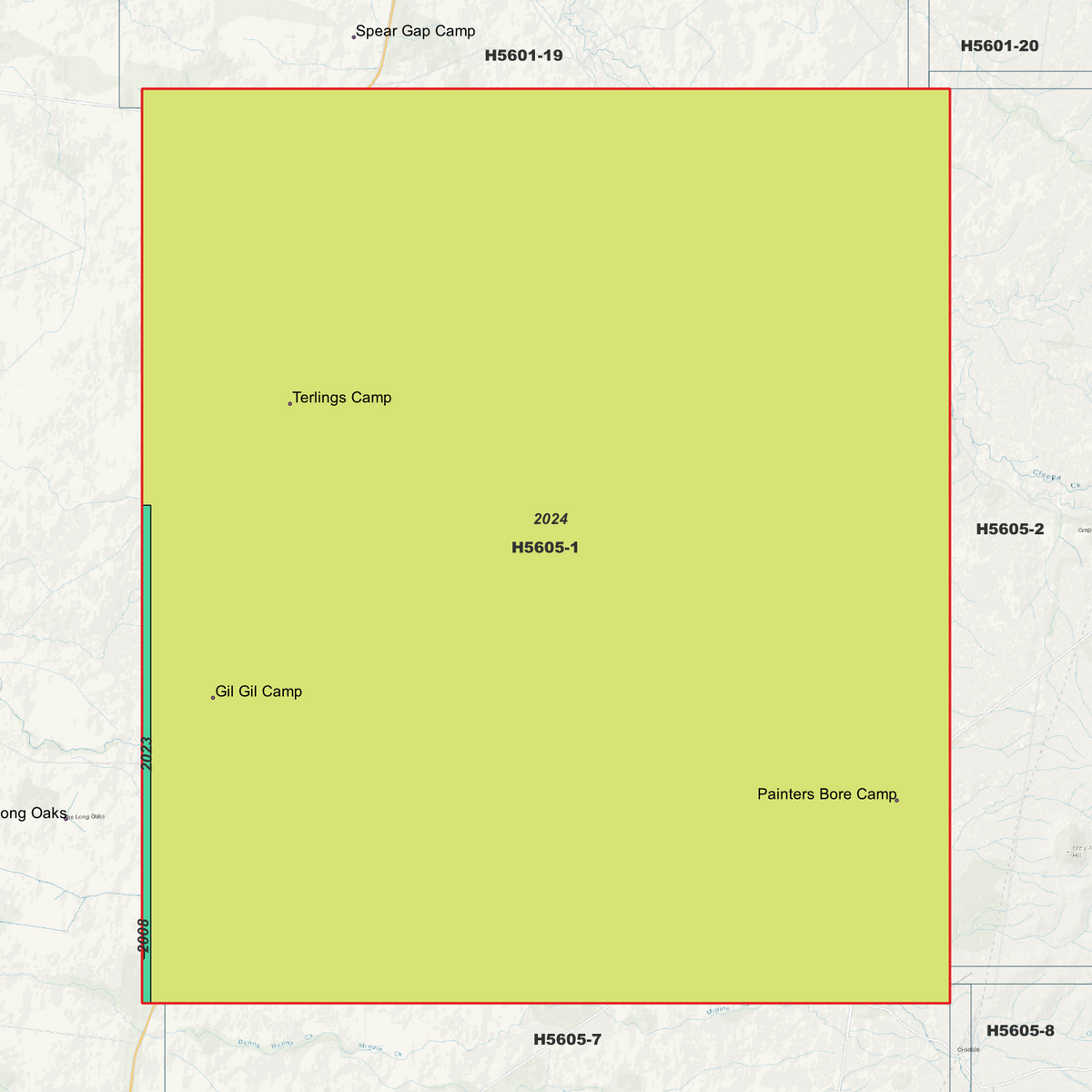 Terlings Camp 1m & 5m Digital Elevation Models (H5605-1)
