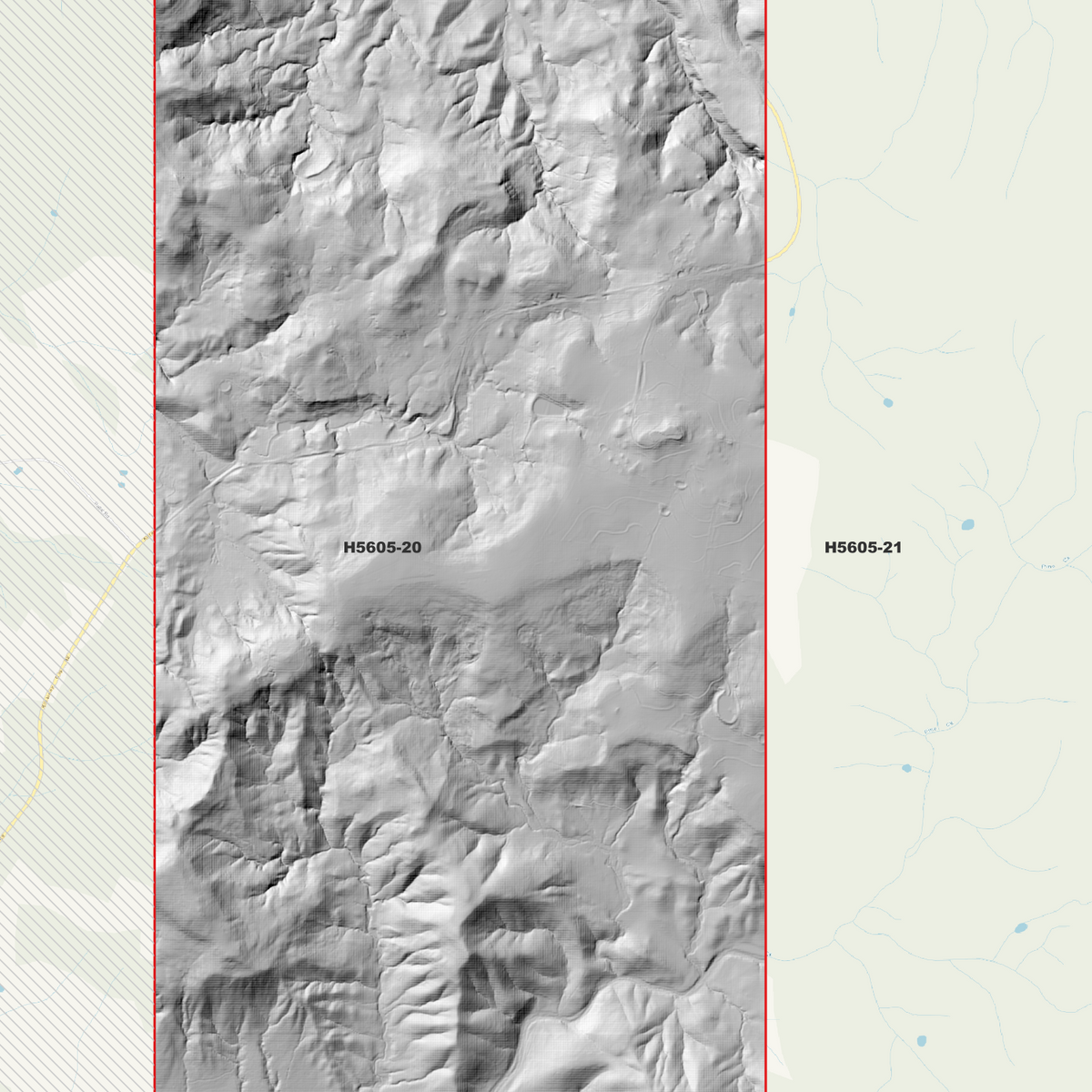Elcombe 2m & 5m Digital Elevation Models (H5605-20)