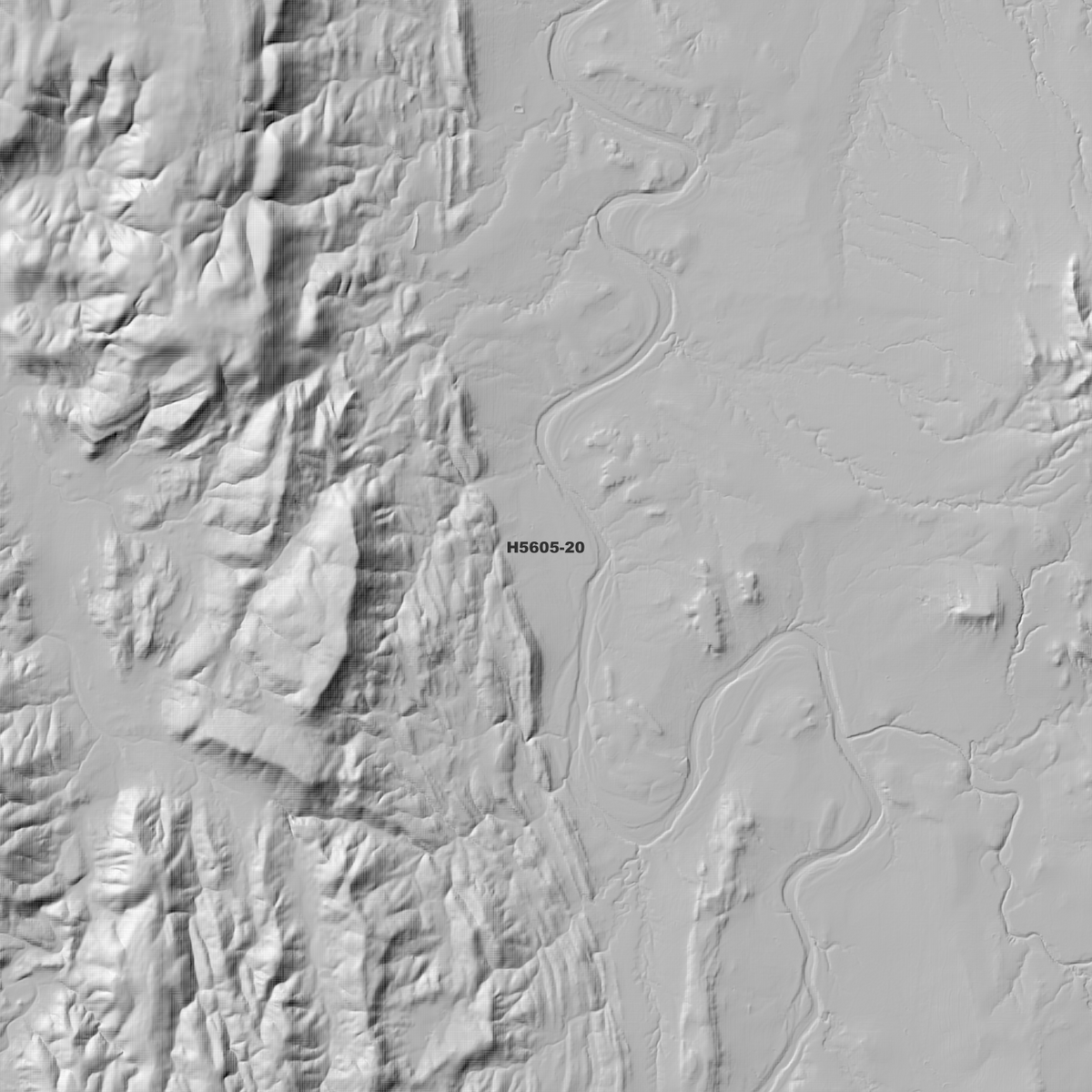 Elcombe 2m & 5m Digital Elevation Models (H5605-20)