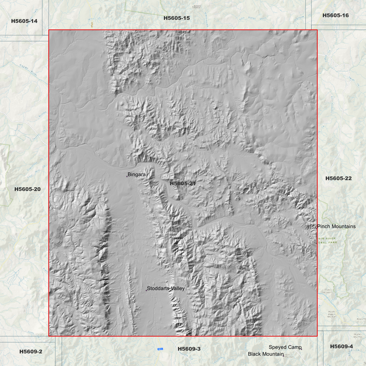 Bingara 2m Digital Elevation Models (H5605-21)
