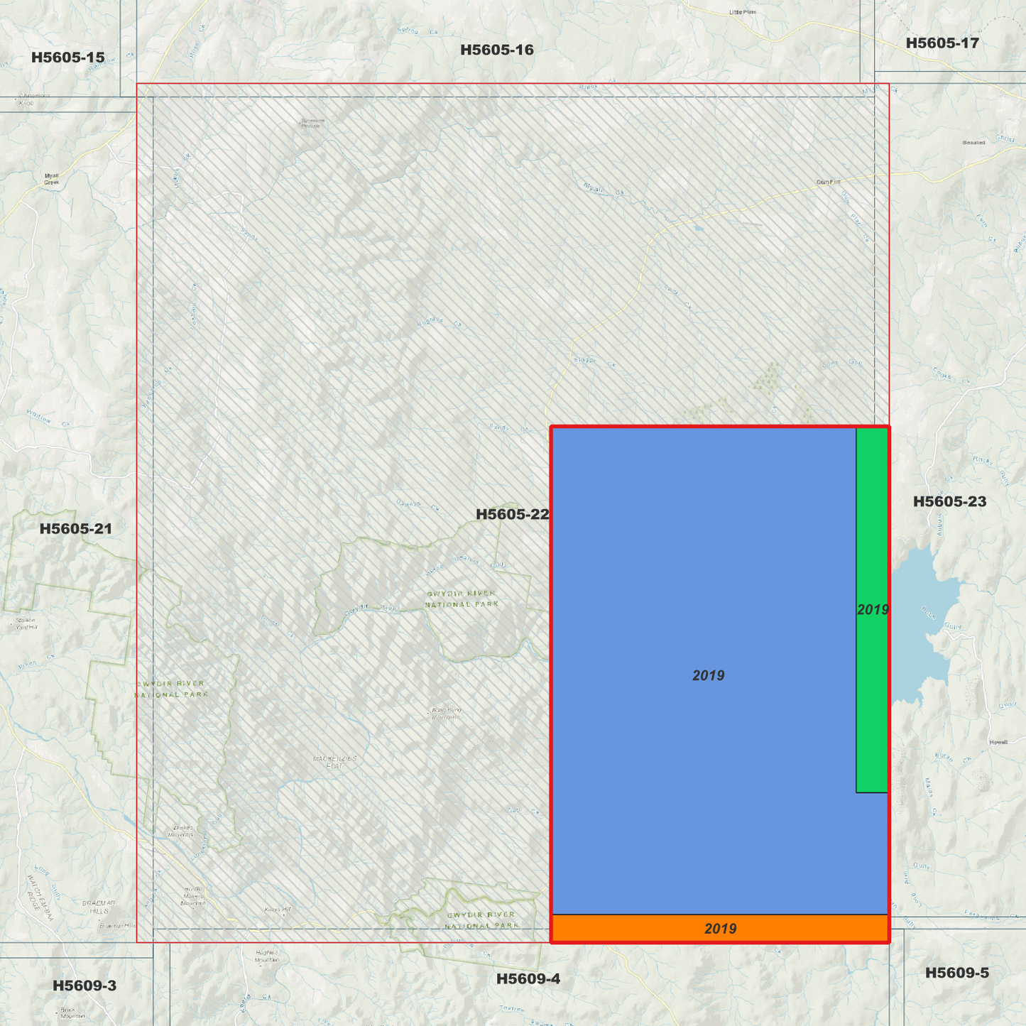Copeton 1m Digital Elevation Model (H5605-22)