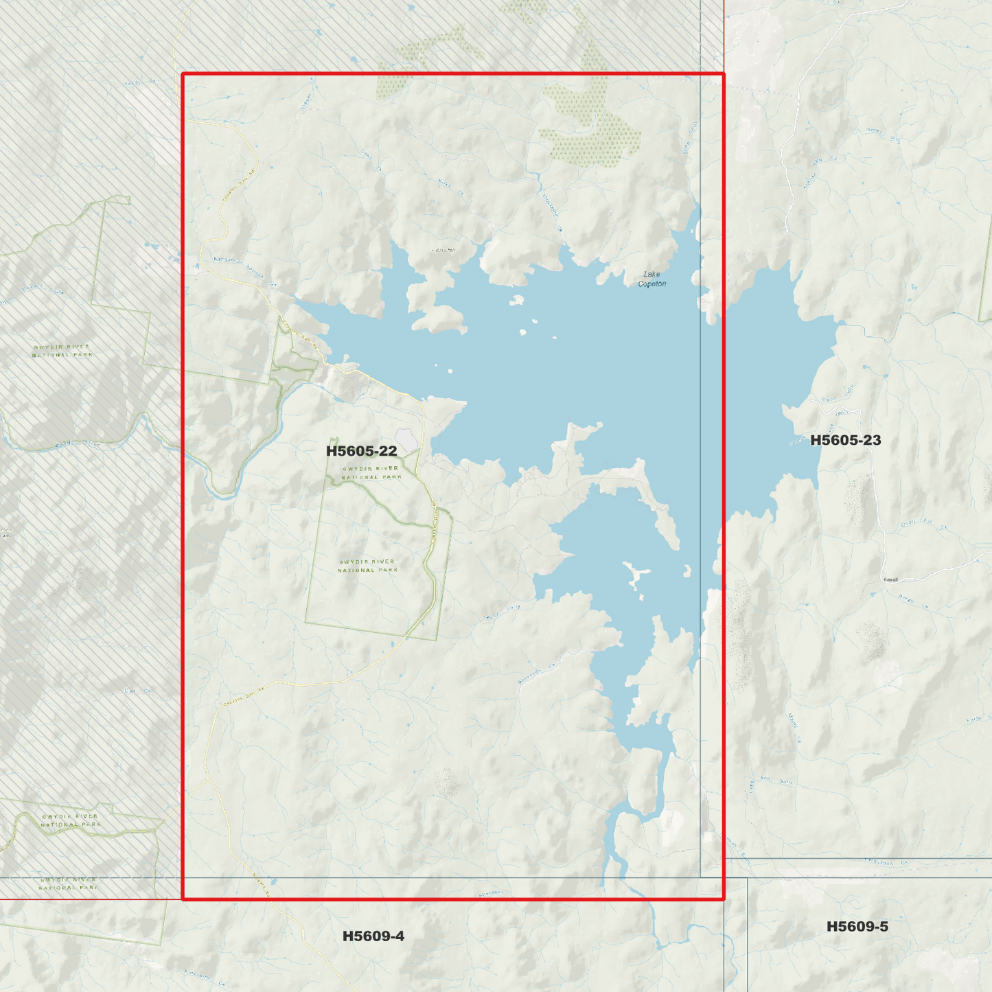 Copeton 1m Digital Elevation Model (H5605-22)