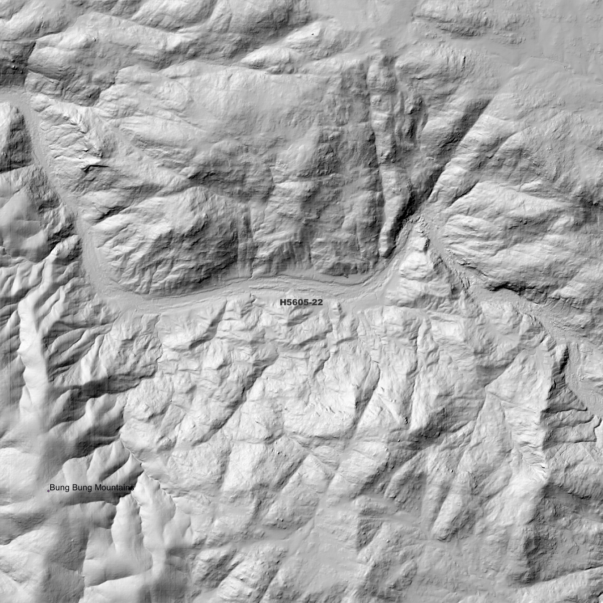 Copeton 1m & 2m Digital Elevation Models (H5605-22)