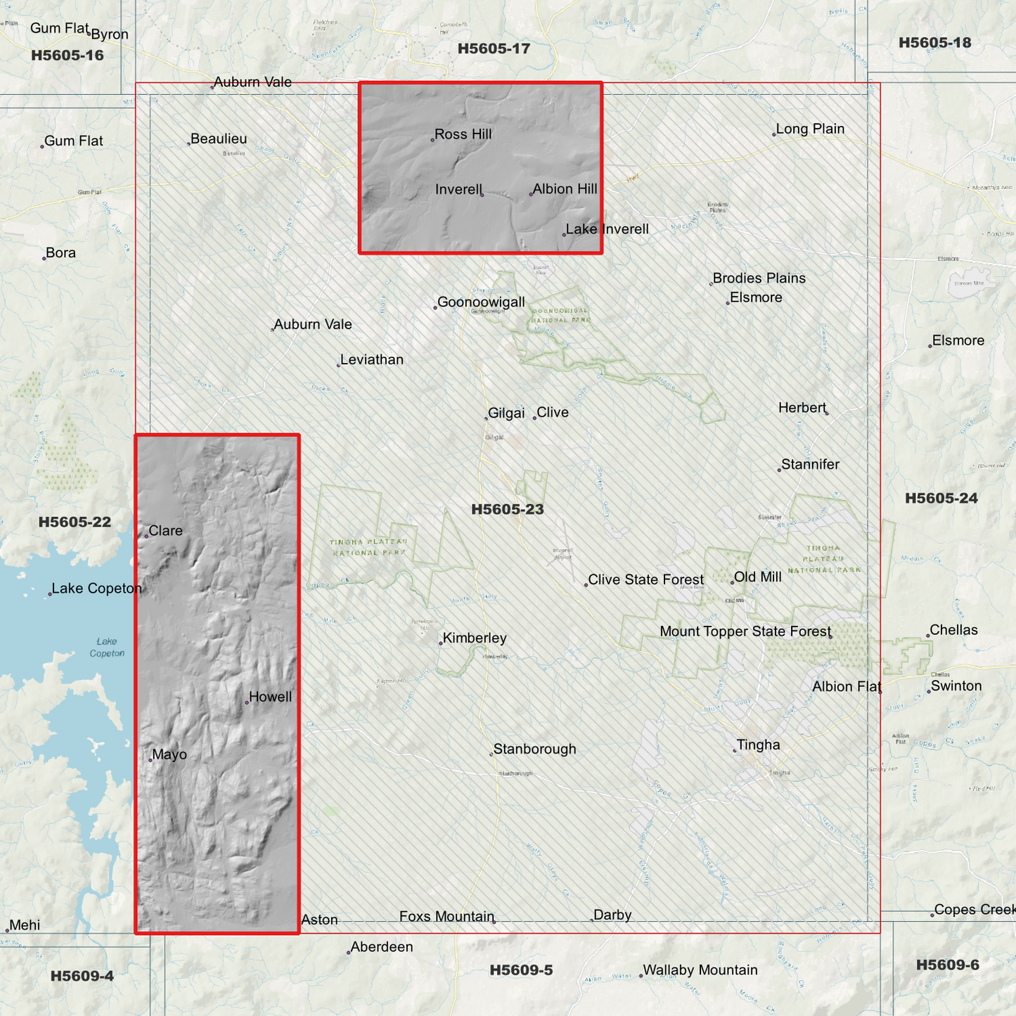 Inverell 1m Digital Elevation Model (H5605-23)