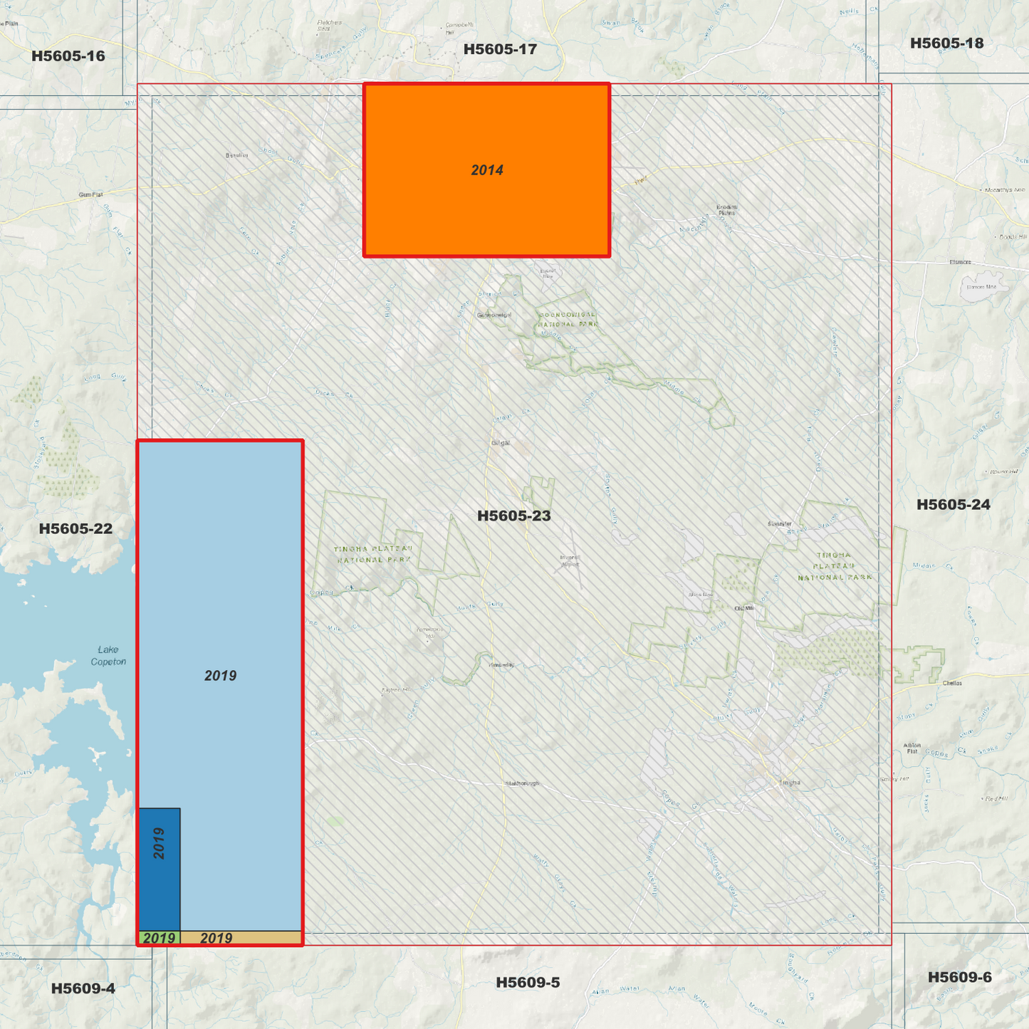 Inverell 1m Digital Elevation Model (H5605-23)