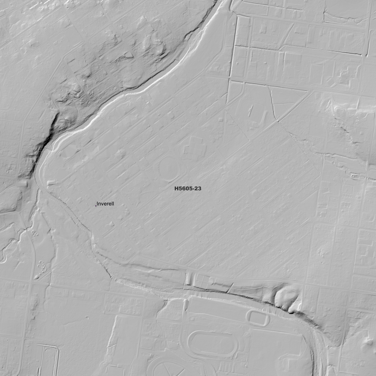 Inverell 1m, 2m & 5m Digital Elevation Models (H5605-23)