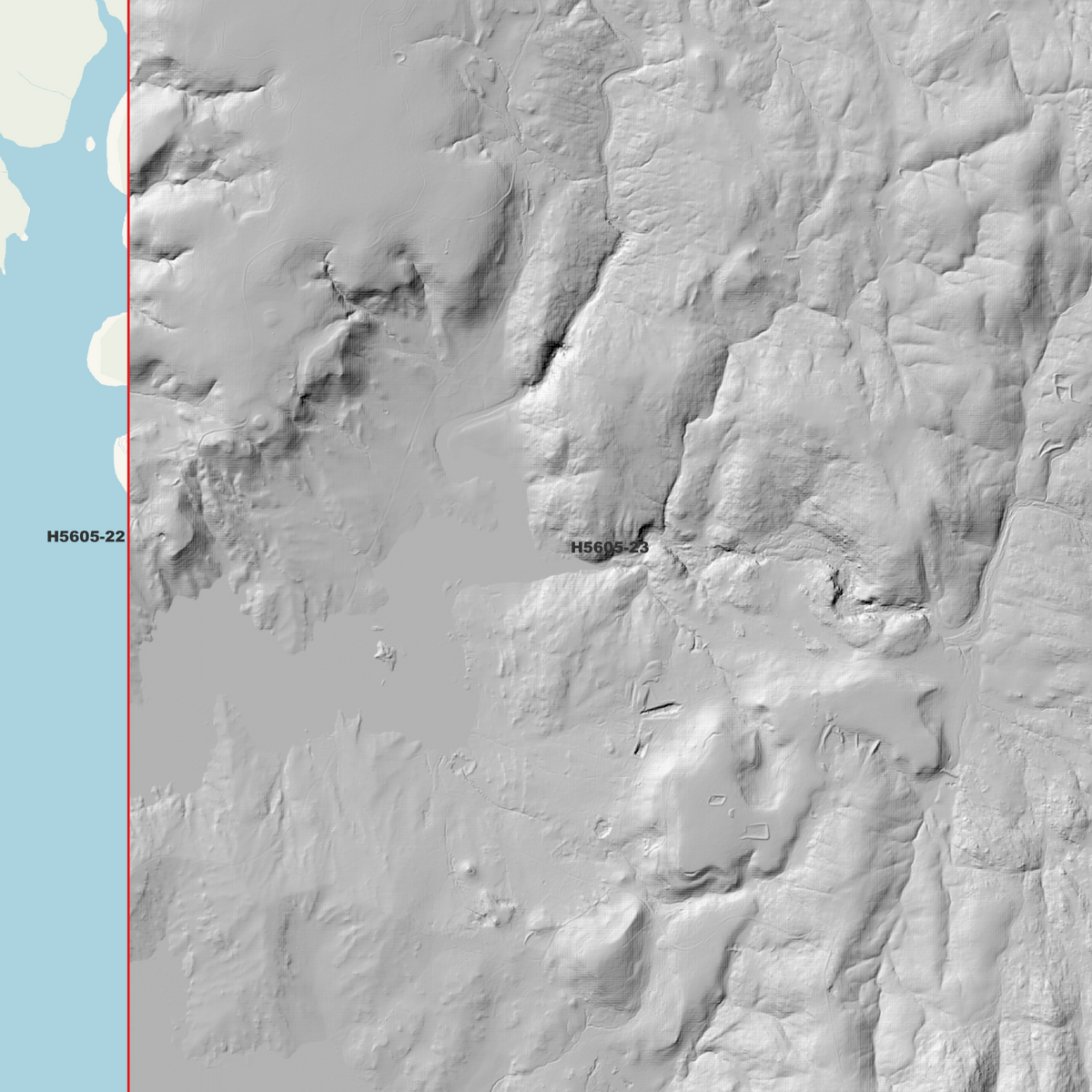 Inverell 1m, 2m & 5m Digital Elevation Models (H5605-23)