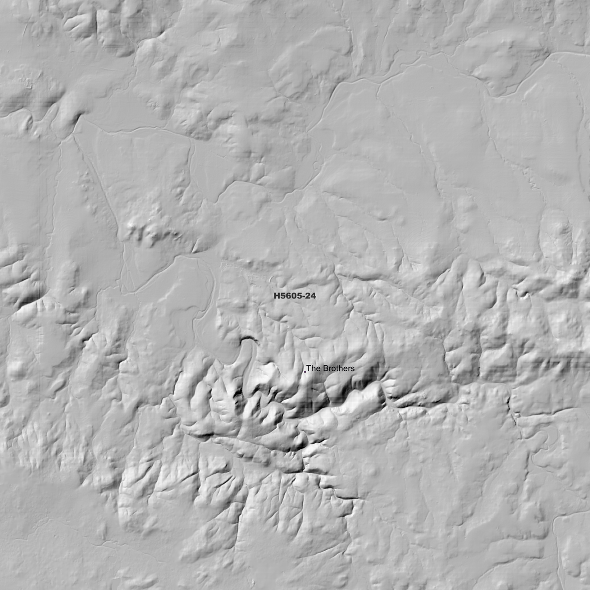 Paradise 5m Digital Elevation Models (H5605-24)