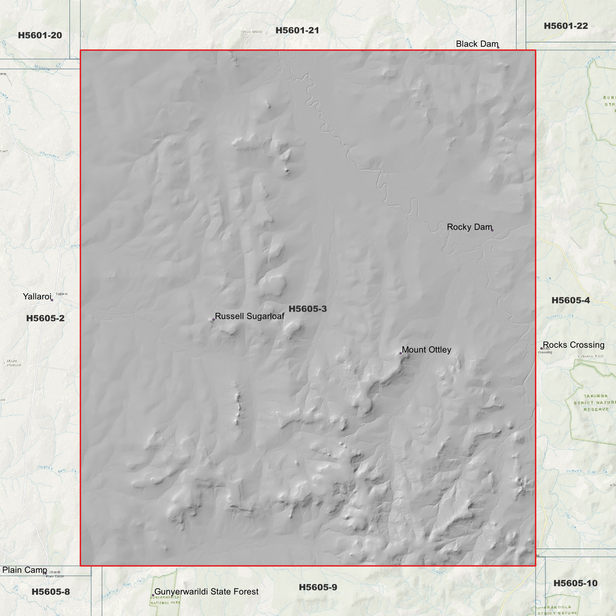 Fishers 1m Digital Elevation Models (H5605-3)