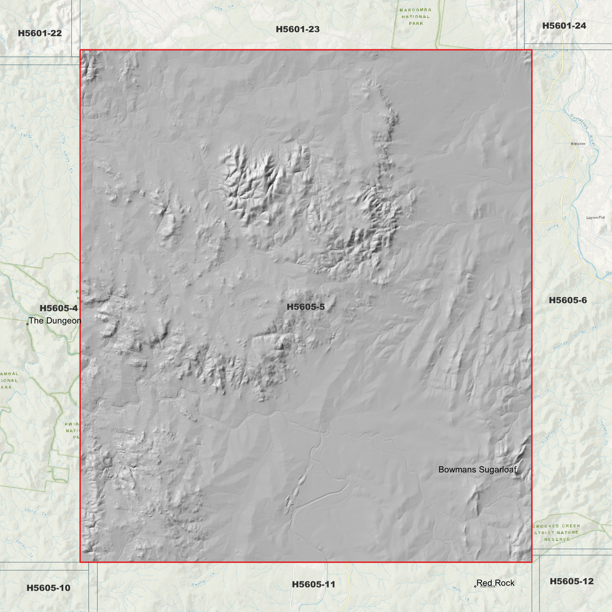 Severn 50cm, 1m & 5m Digital Elevation Models (H5605-5)