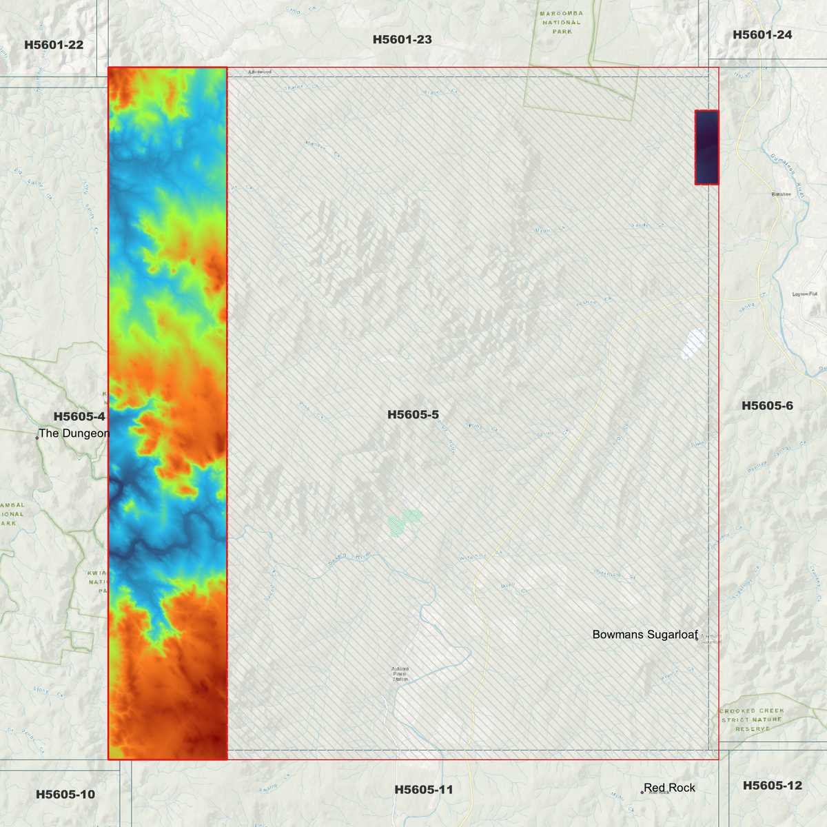 Severn 50cm, 1m & 5m Digital Elevation Models (H5605-5)