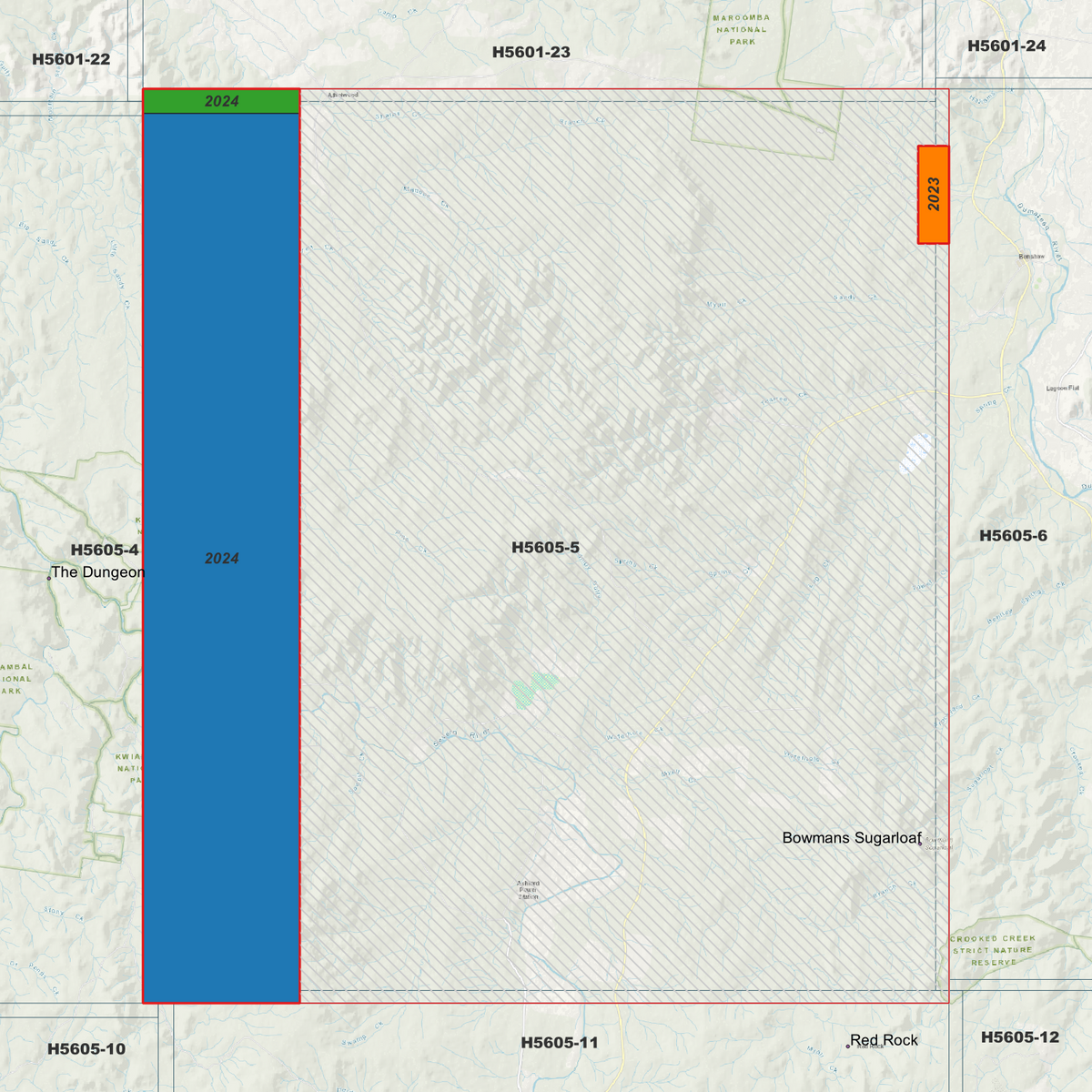 Severn 50cm, 1m & 5m Digital Elevation Models (H5605-5)
