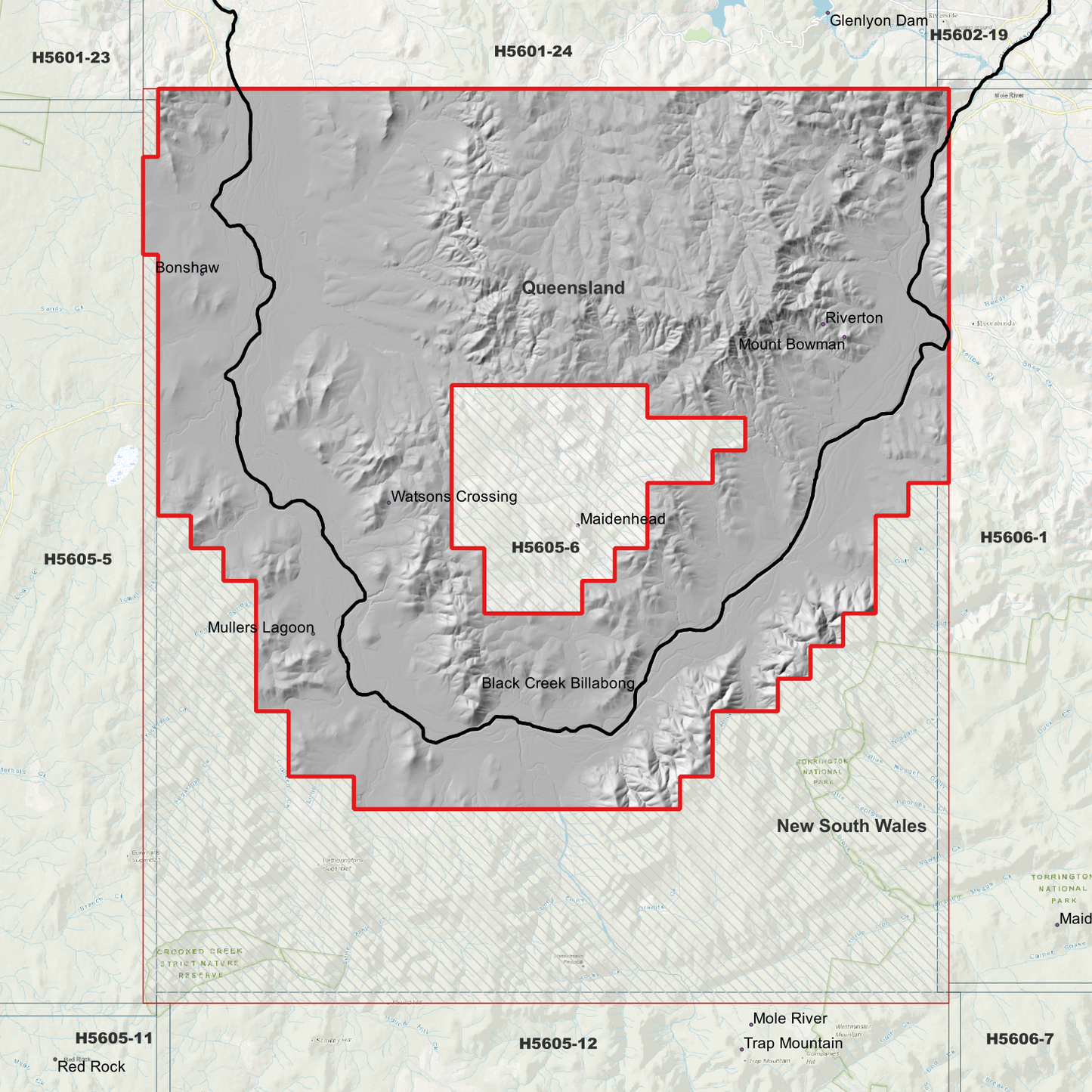 Bonshaw 1m Digital Elevation Model (H5605-6)