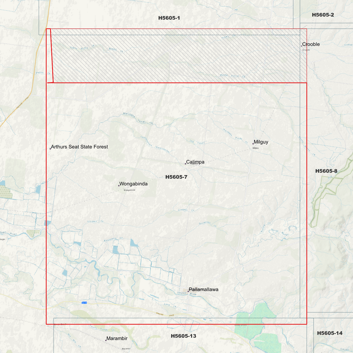 Pallamallawa 1m Digital Elevation Model (H5605-7)