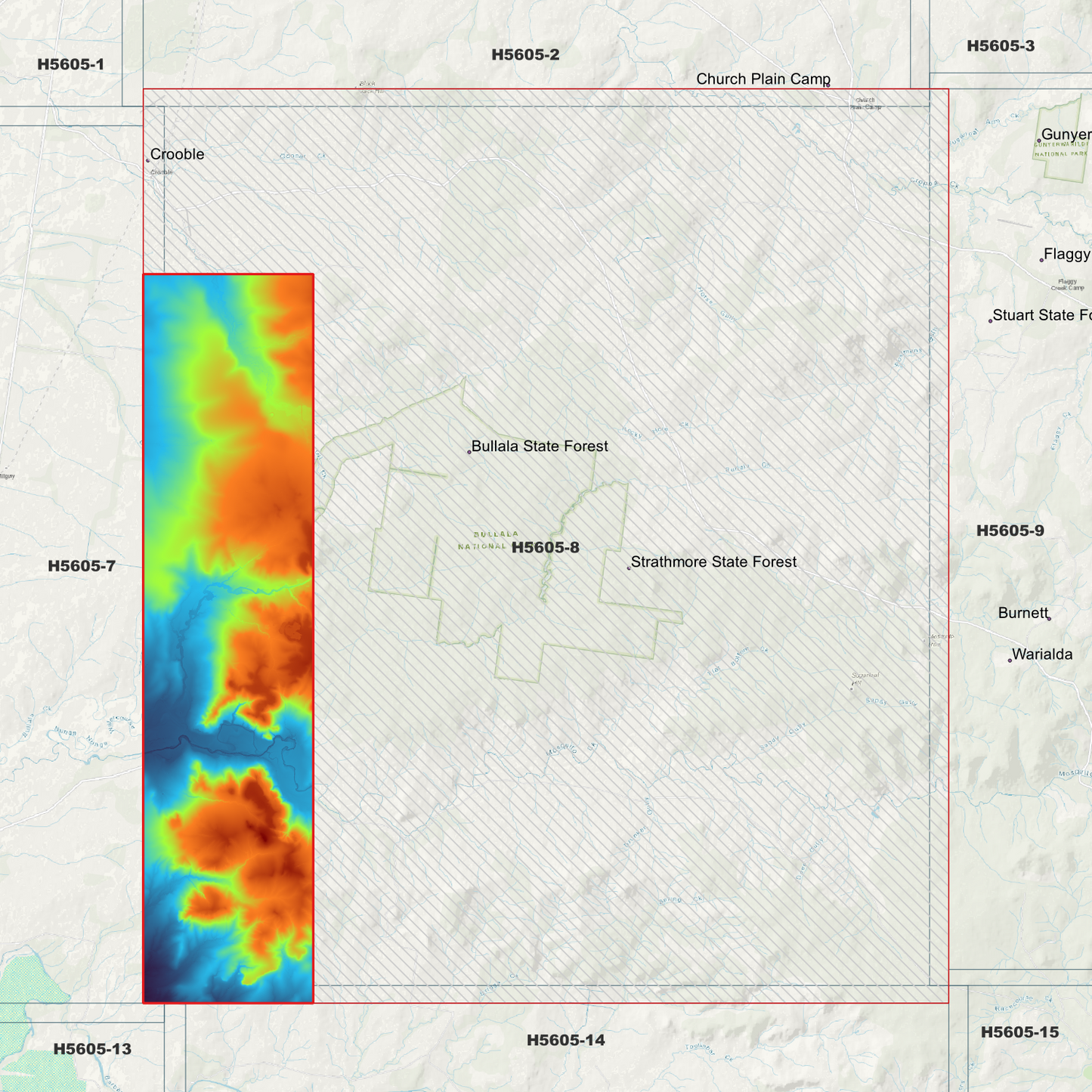 Bullala 1m Digital Elevation Model (H5605-8)