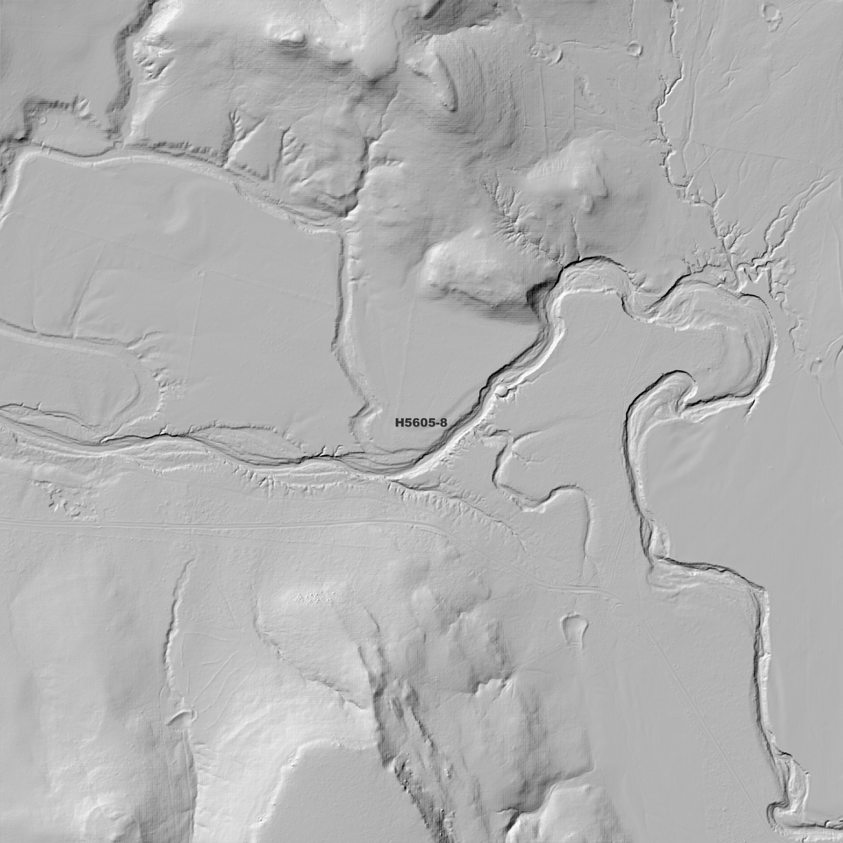 Bullala 1m, 2m & 5m Digital Elevation Models (H5605-8)