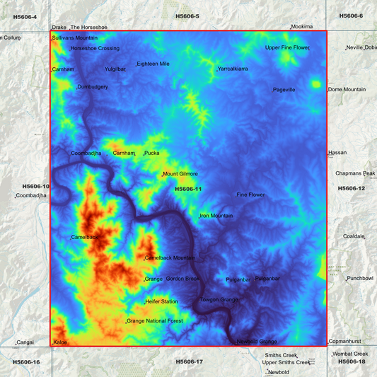 Pucka 1m Digital Elevation Model (H5606-11)