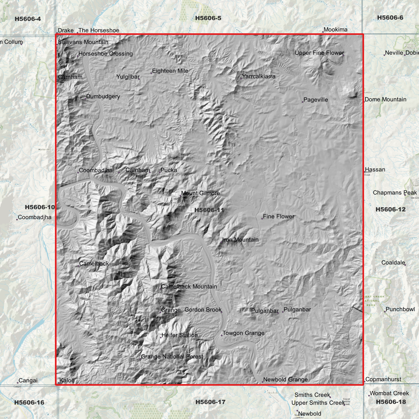 Pucka 1m Digital Elevation Model (H5606-11)
