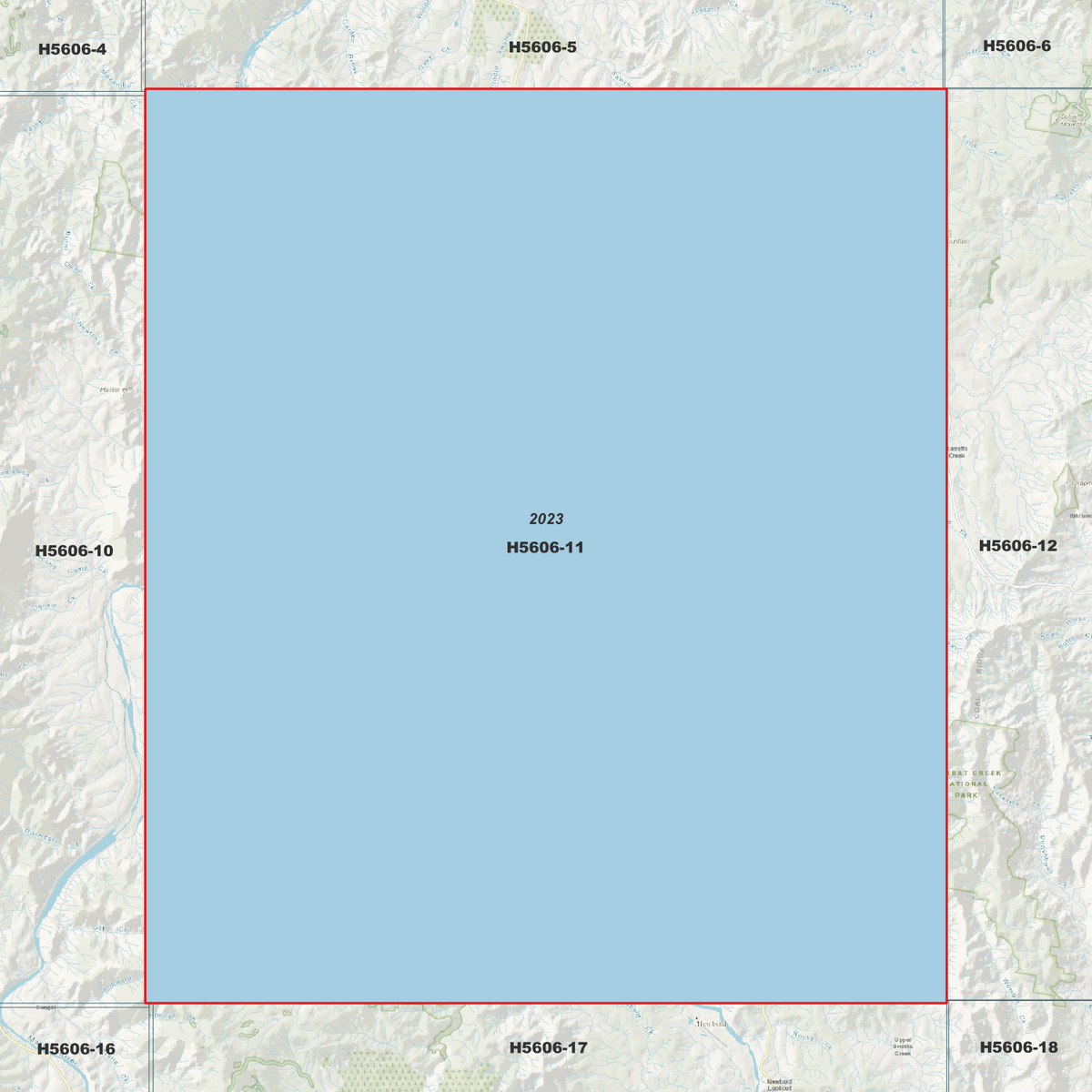 Pucka 1m Digital Elevation Models (H5606-11)